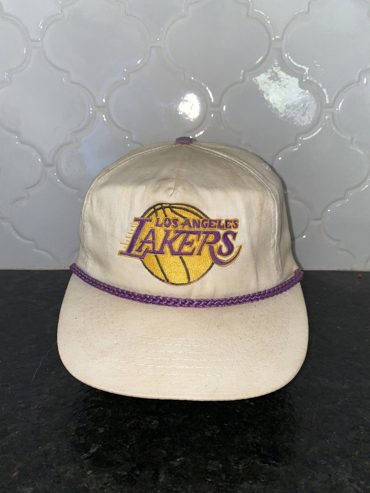 Other Vintage 90s Los Angeles lakers rope snapback Size ONE SIZE - 1 Thumbnail