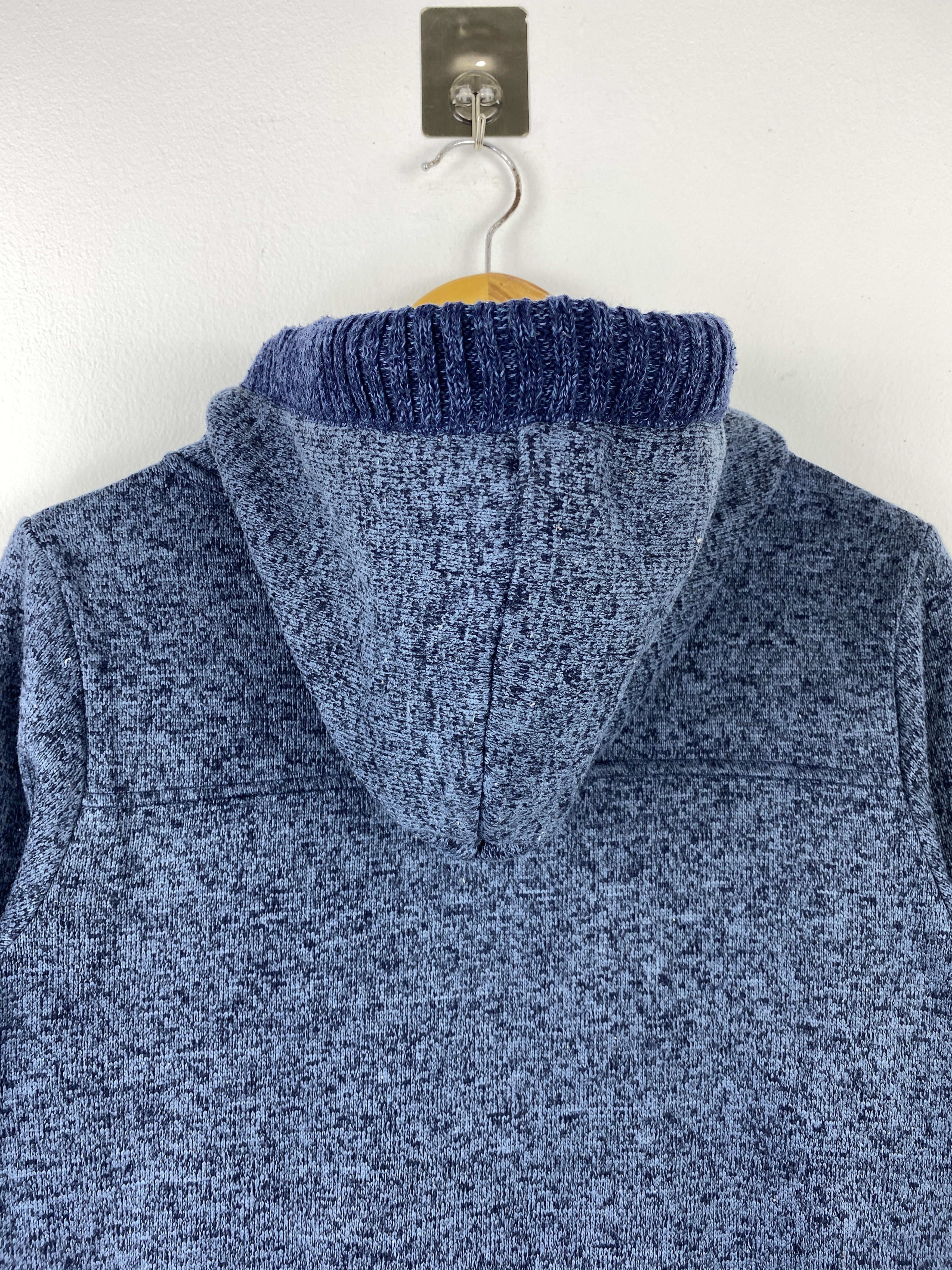 Billabong Vintage Billabong Sherpa Lined Knit Zipper Hoodie BP0052 Size US L / EU 52-54 / 3 - 4 Thumbnail