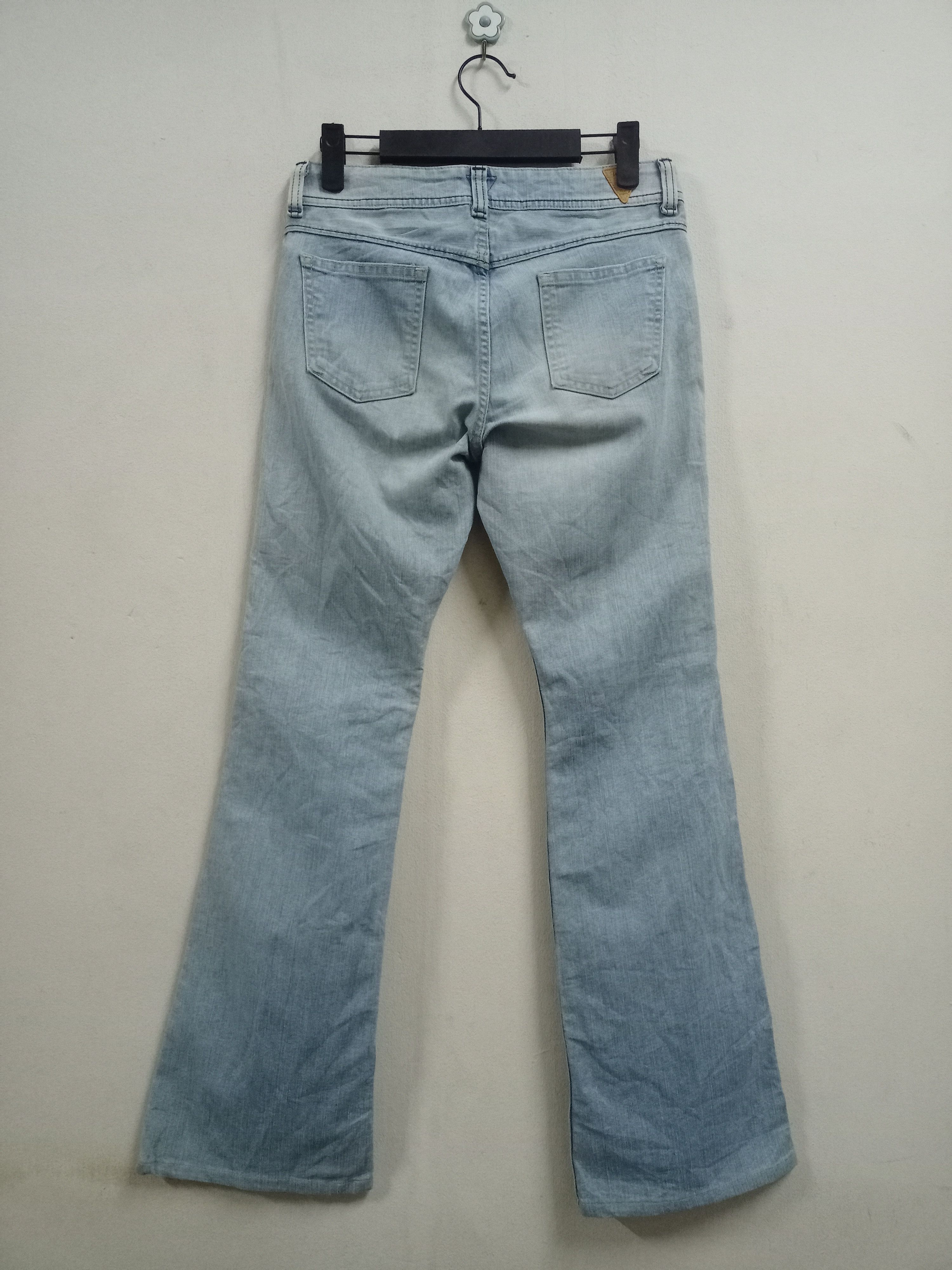Edwin × Japanese Brand Vintage Japanese Edwin Light Blue Flare Jeans Size 28" / US 6 / IT 42 - 2 Thumbnail