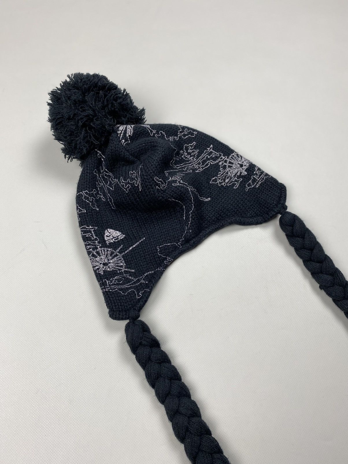 Vintage Nike ACG ladies Y2K Beani Hat Earflap Size M Size ONE SIZE - 10 Thumbnail