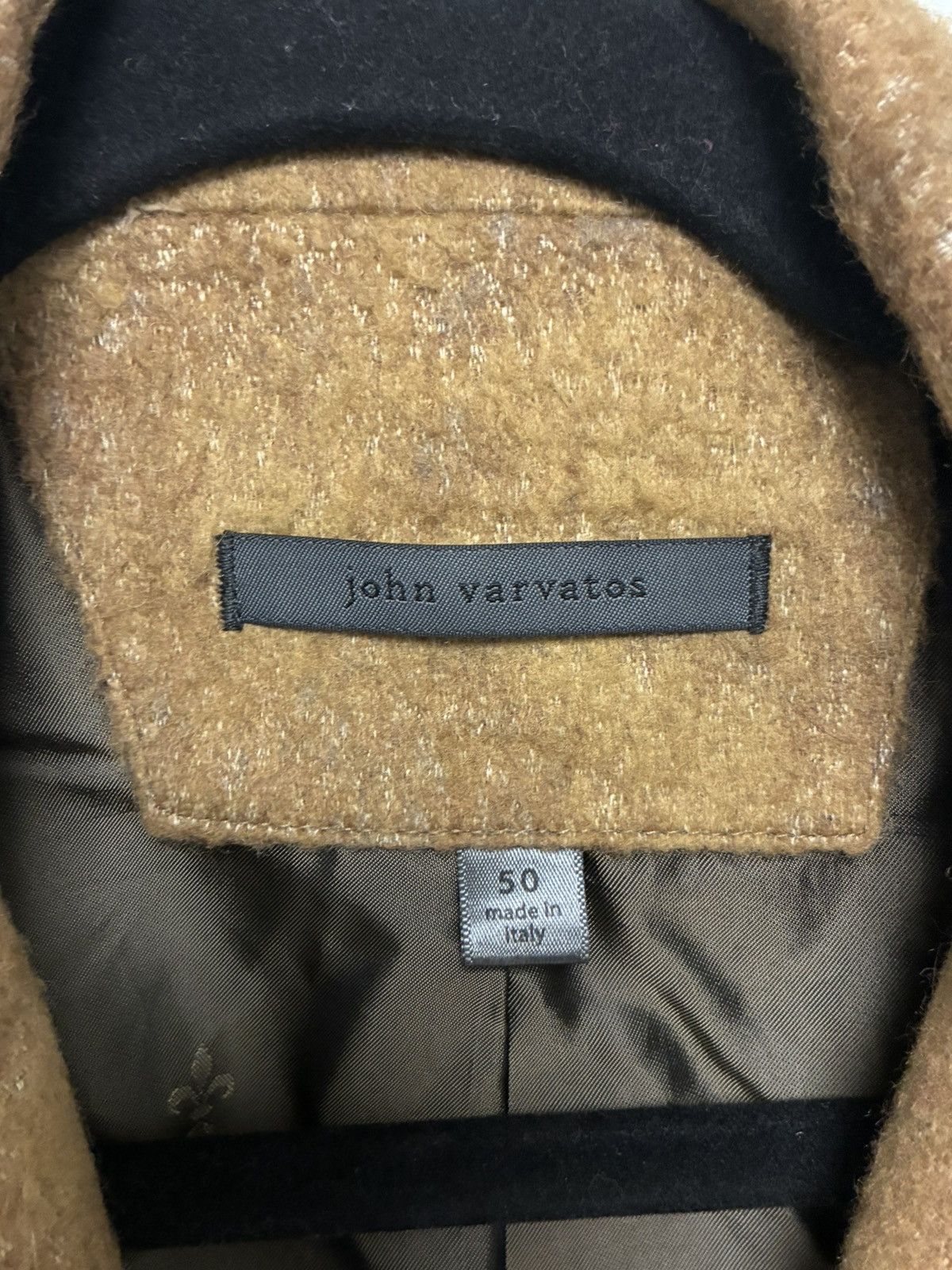 John Varvatos Double breasted coat with Pick stitch EU 50 USA 40 Size US M / EU 48-50 / 2 - 8 Thumbnail