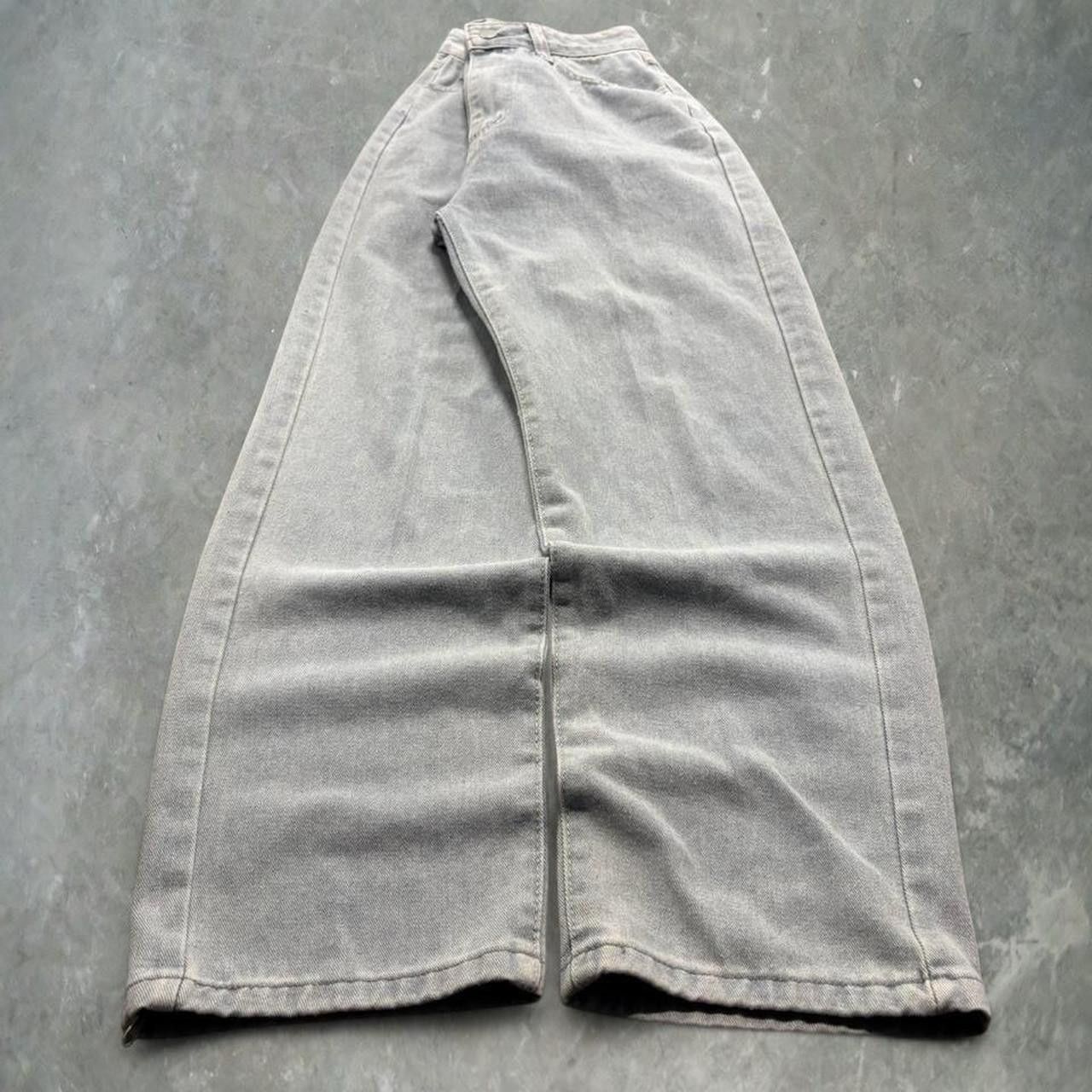 Vintage Crazy Vintage Y2K/2000s Baggy Skater Style Light Blue Wash Denim Jeans! Size US 27 - 1 Thumbnail