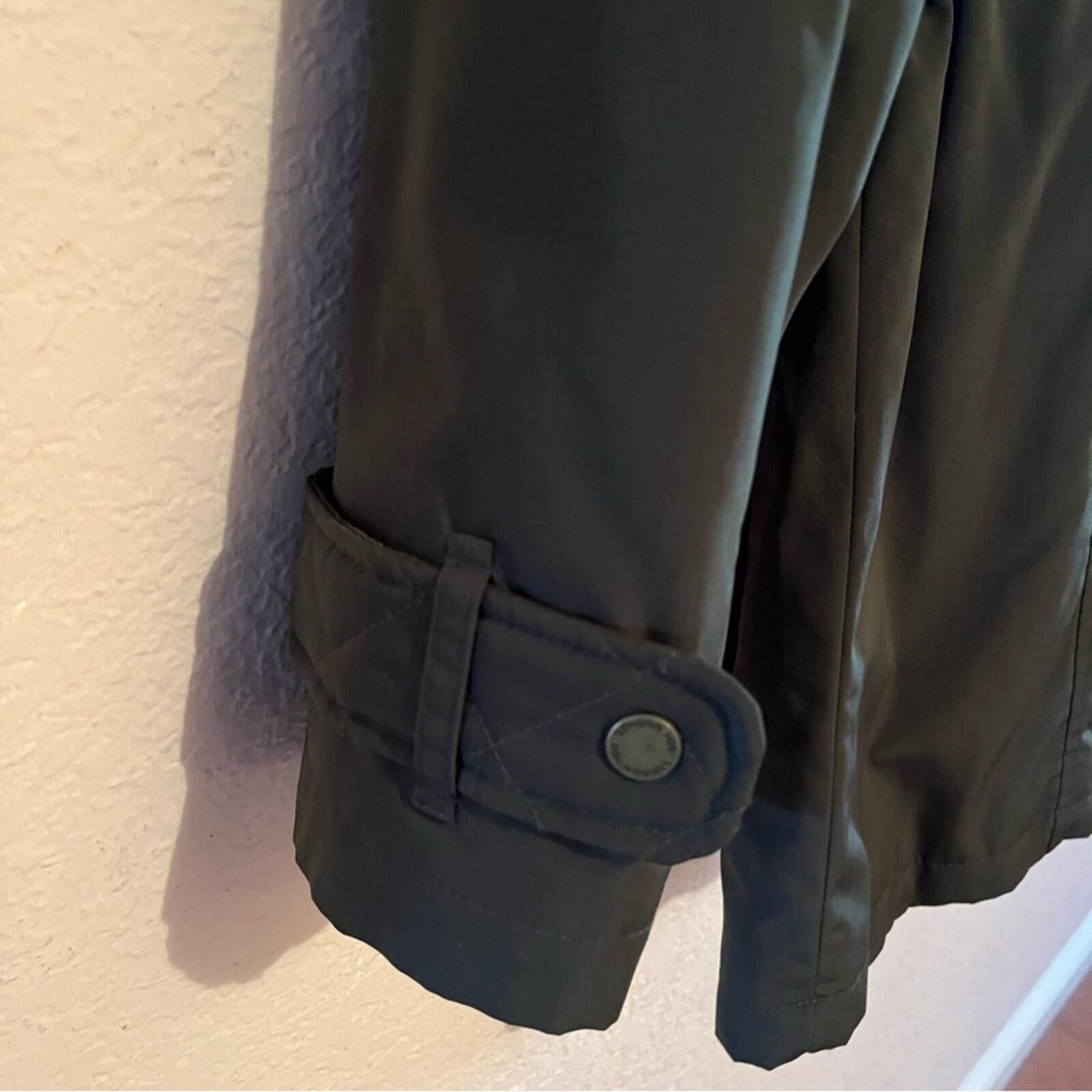 Unknown London Women's Olive Green Hooded Utility Jacket Size S / US 4 / IT 40 - 9 Thumbnail