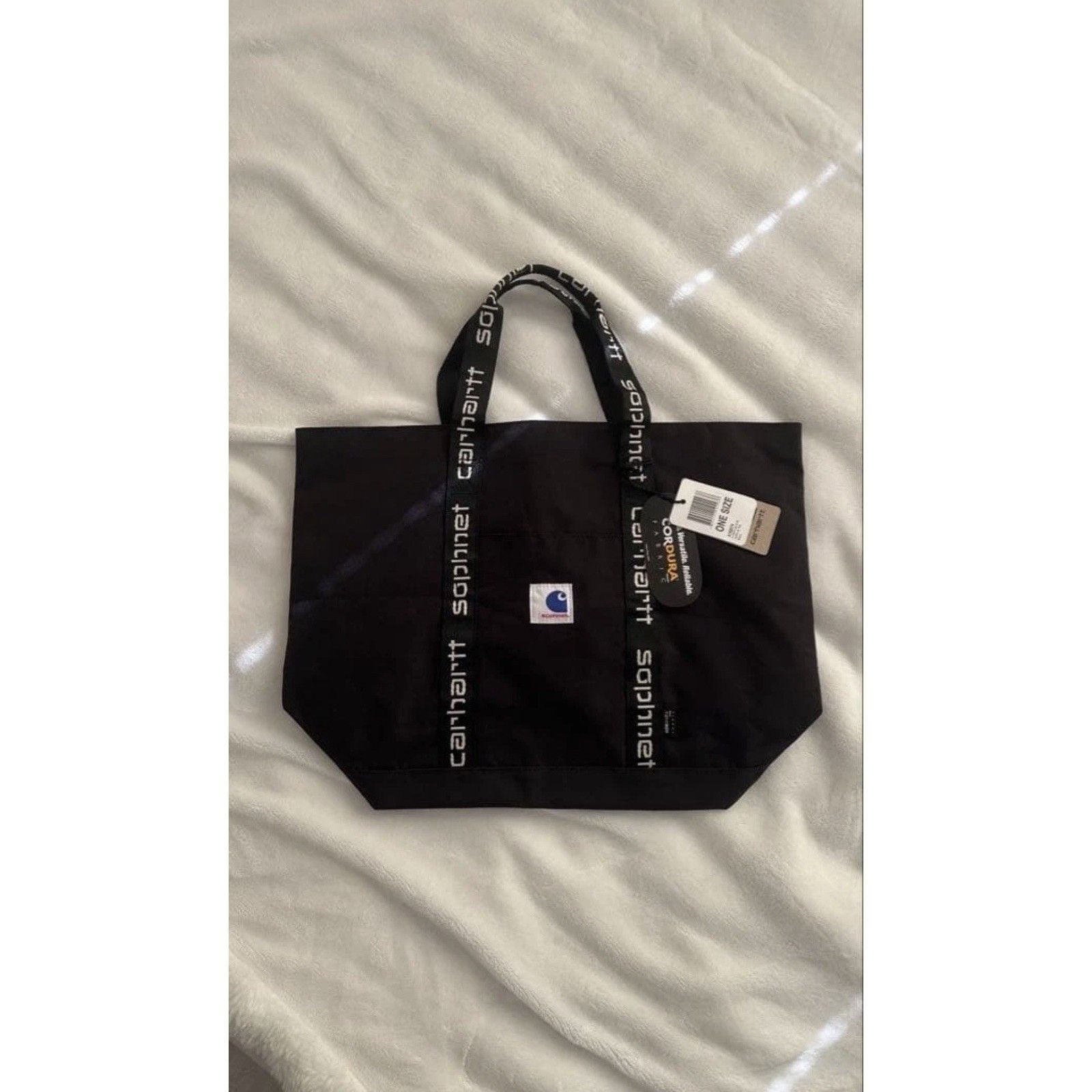Carhartt CARHARTT WIP X SOPHNET SOPH 20 BRANDON TOTE BAG BLACK CORDUR Size ONE SIZE - 1 Thumbnail