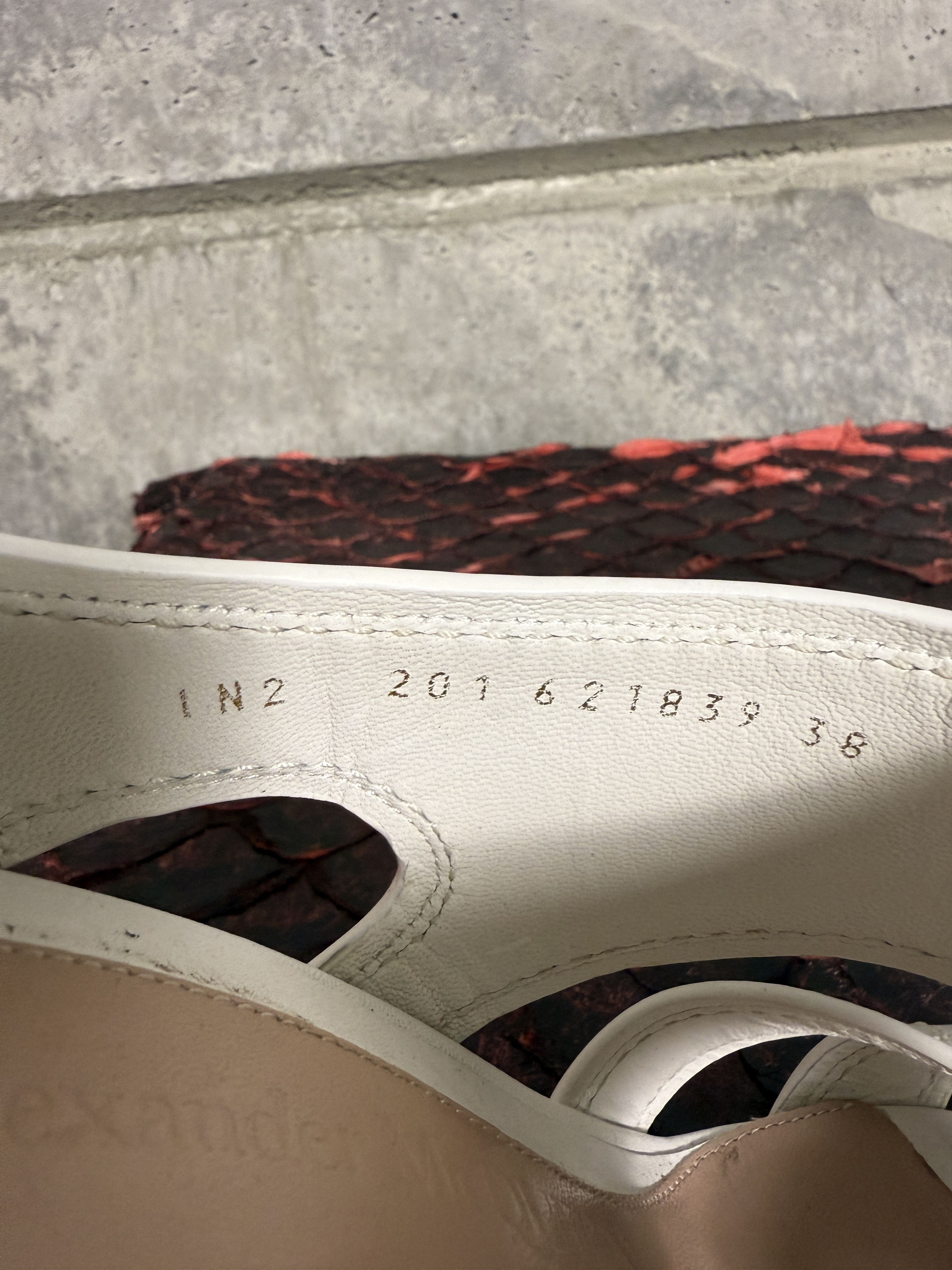 Alexander McQueen $1090 Alexander McQueen Leather Ankle Strap Sandals Size US 8 / IT 38 - 8 Thumbnail