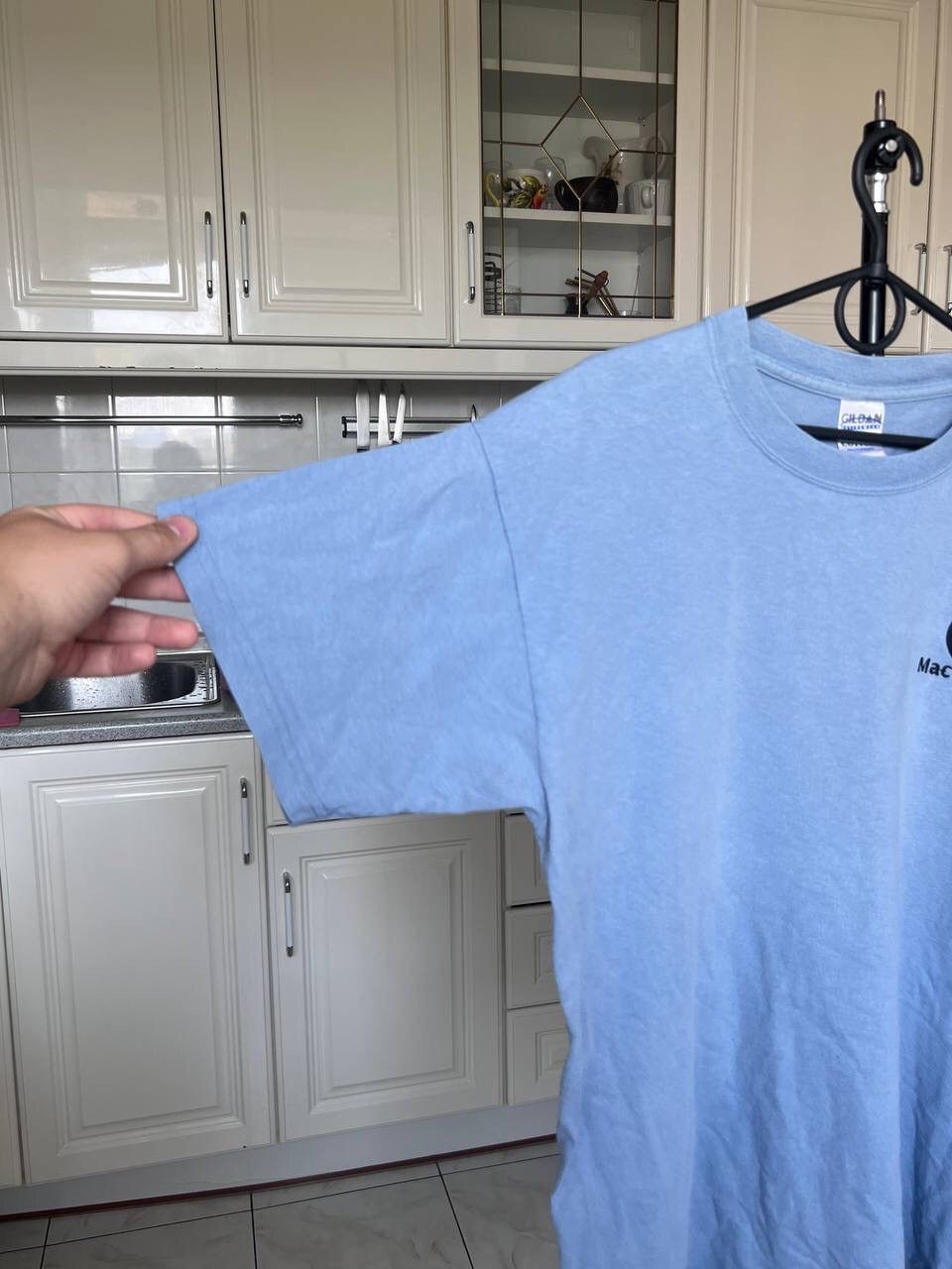 Apple × Microsoft × Vintage 00s Apple Mac OS X Logo Promo Tee Vintage Rare Computer Size US L / EU 52-54 / 3 - 3 Thumbnail