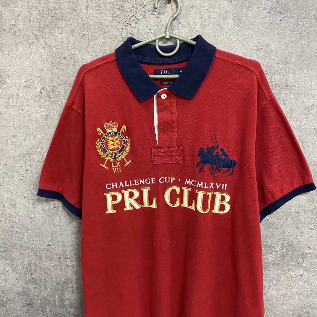 Polo Ralph Lauren Vintage Polo T-Shirt Polo Ralph Lauren PRL Club #3 Big Pony Size US XL / EU 56 / 4 - 4 Thumbnail