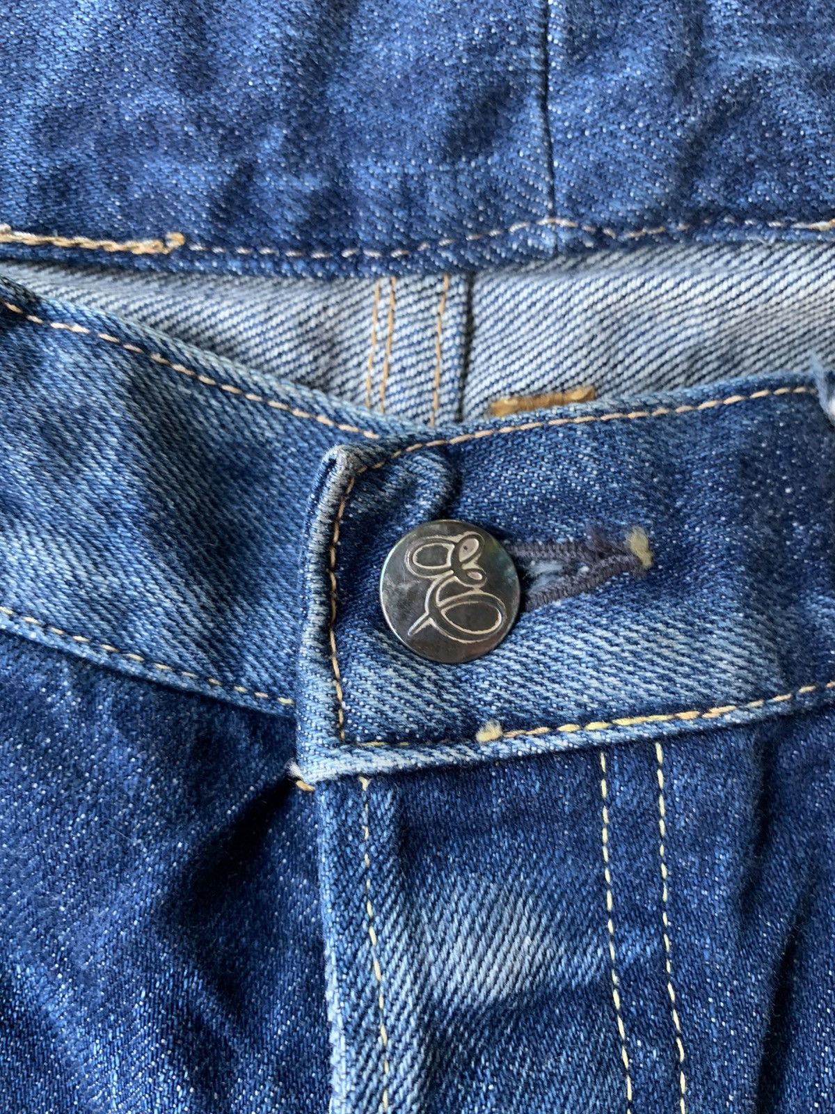 Edition Japan × If Six Was Nine × Japanese Brand Edition Japan Mud wash Selvedge Distressed Denim Size US 30 / EU 46 - 5 Thumbnail