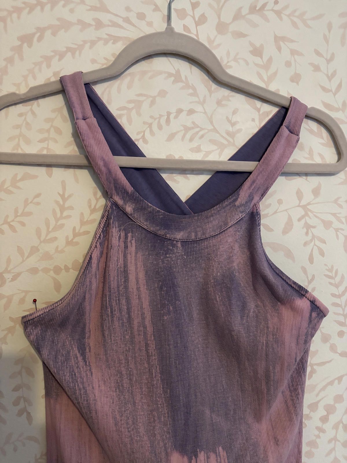 Other Young, Fabulouls and Broke Y2K Purple Acid Wash Dress L Size L / US 10 / IT 46 - 2 Thumbnail