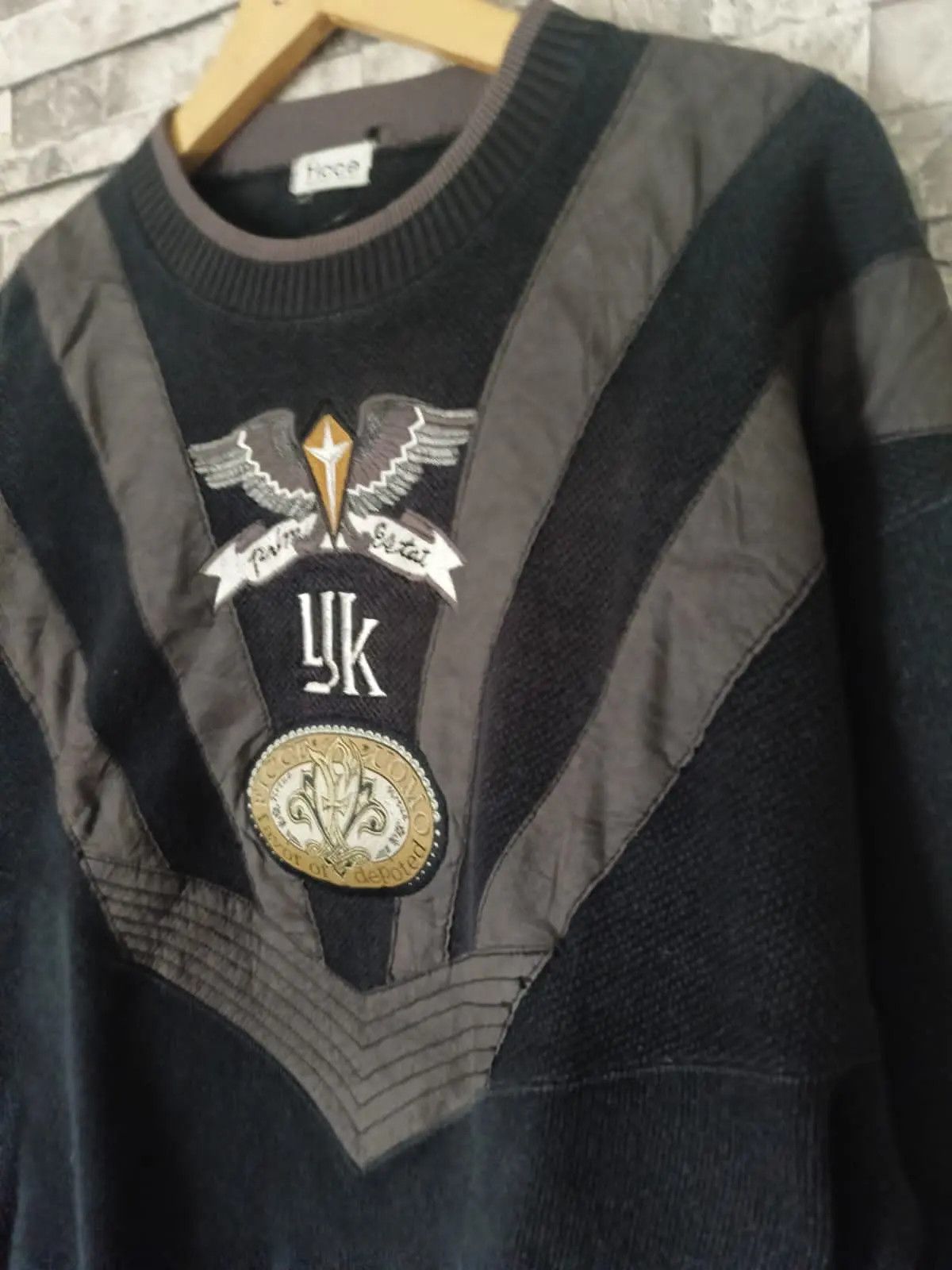 Japanese Brand × Vintage × Yoshiyuki Konishi vintage ficce by yoshiyuki konishi sweater Size US M / EU 48-50 / 2 - 4 Thumbnail