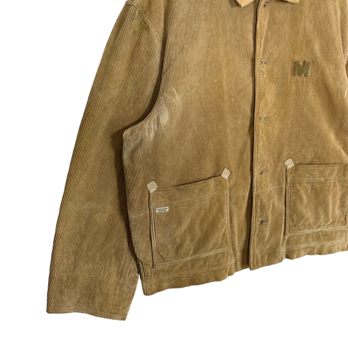 Designer Mademoiselle non non IseyMiyake designer Corduroy Jacket Size US L / EU 52-54 / 3 - 6 Thumbnail