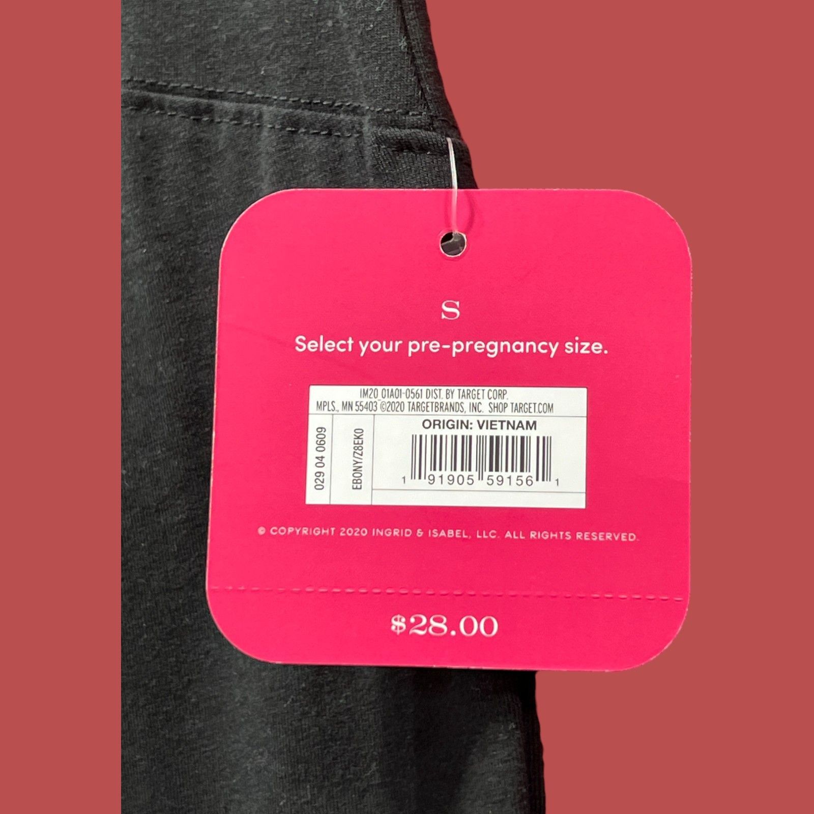 Other Isabel Maternity - Maternity Legging - Black - Small Size 26" / US 2 / IT 38 - 8 Thumbnail