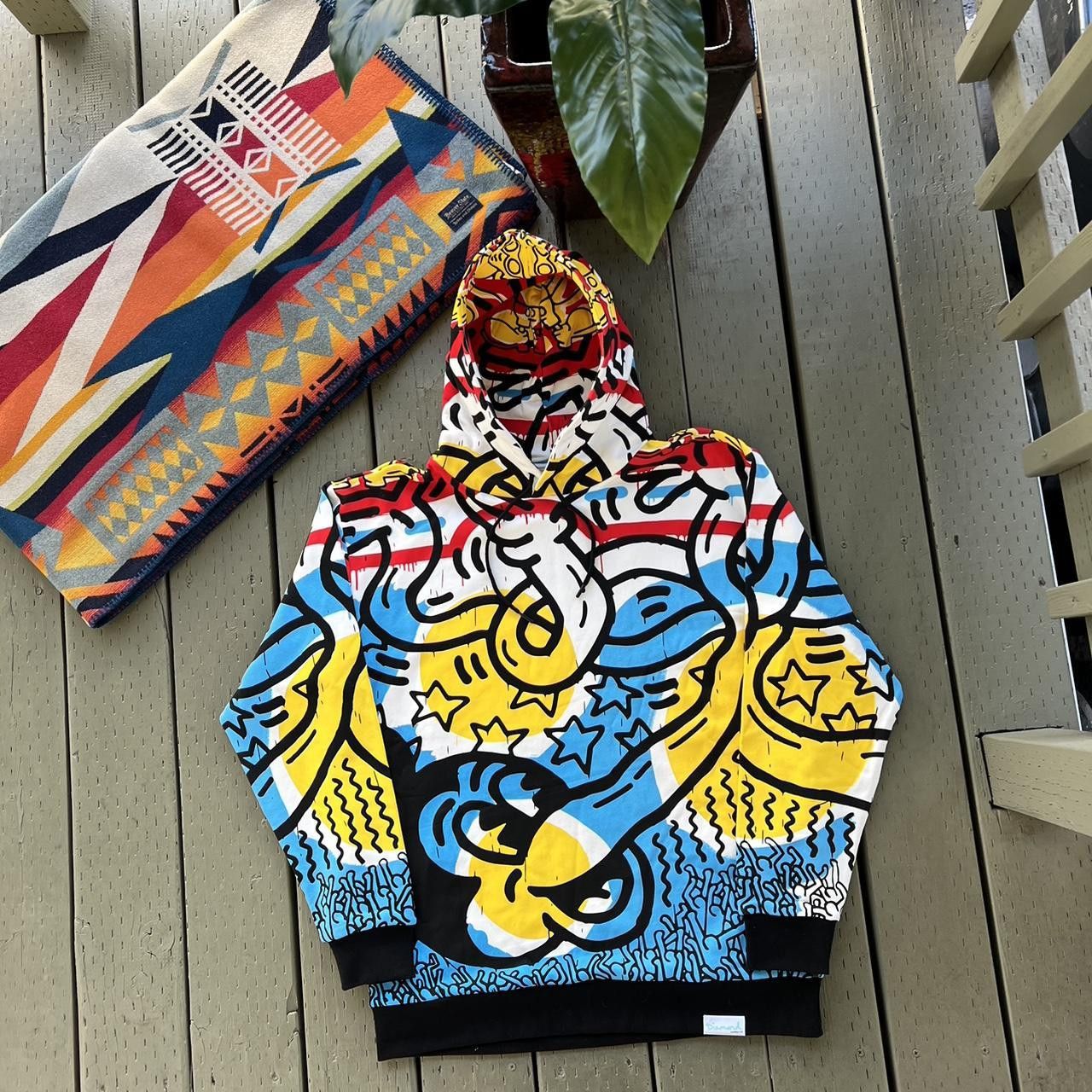 Disney × Keith Haring Keith Haring/Diamond Supply Co.Mickey Mouse hoodie Size US XL / EU 56 / 4 - 4 Thumbnail