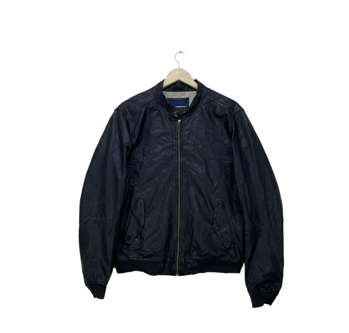 Japanese Brand × Trussardi 💥Italian Designer Trussardi Jeans Bomber Jacket Size US M / EU 48-50 / 2 - 1 Thumbnail