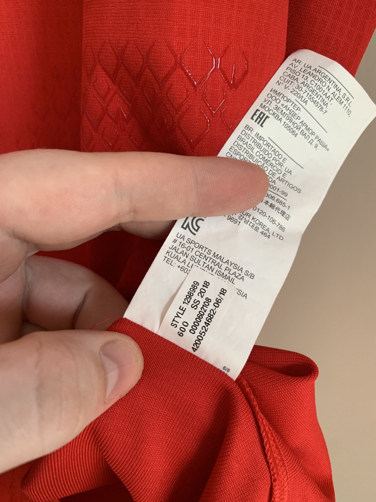 Under Armour Wales 2018 Home Rugby Union Shirt Under Armour Jersey Sz 3XL Size US XXL / EU 58 / 5 - 12 Thumbnail