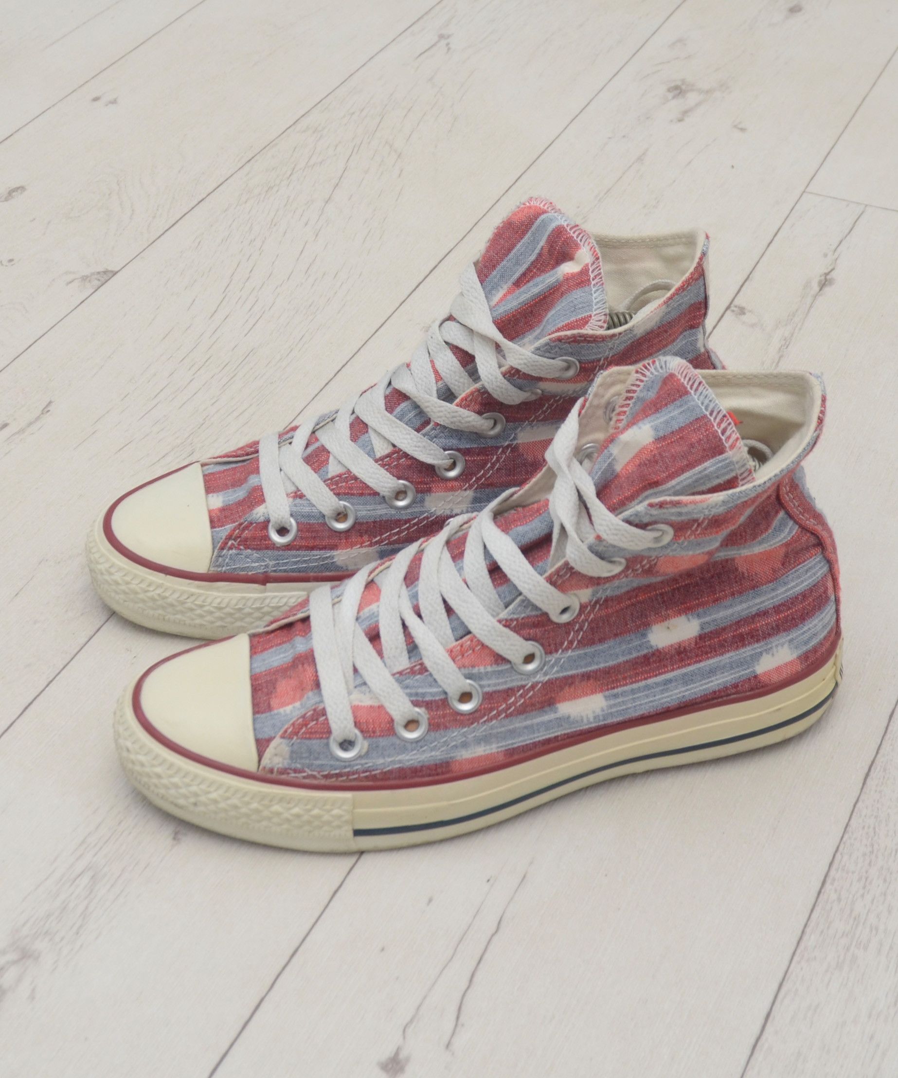 Converse × Vintage Converse USA Flag Chuck Taylor All Star High US 6.5 Polka Size US 6.5 / IT 36.5 - 2 Thumbnail
