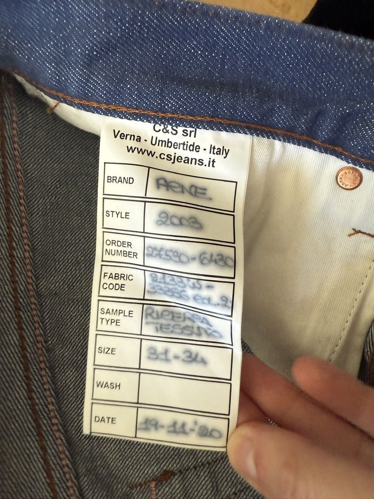 Acne Studios SELVEDGE DENIM ACNE STUDIOS 5 POCKET DENIM Size US 31 - 7 Thumbnail