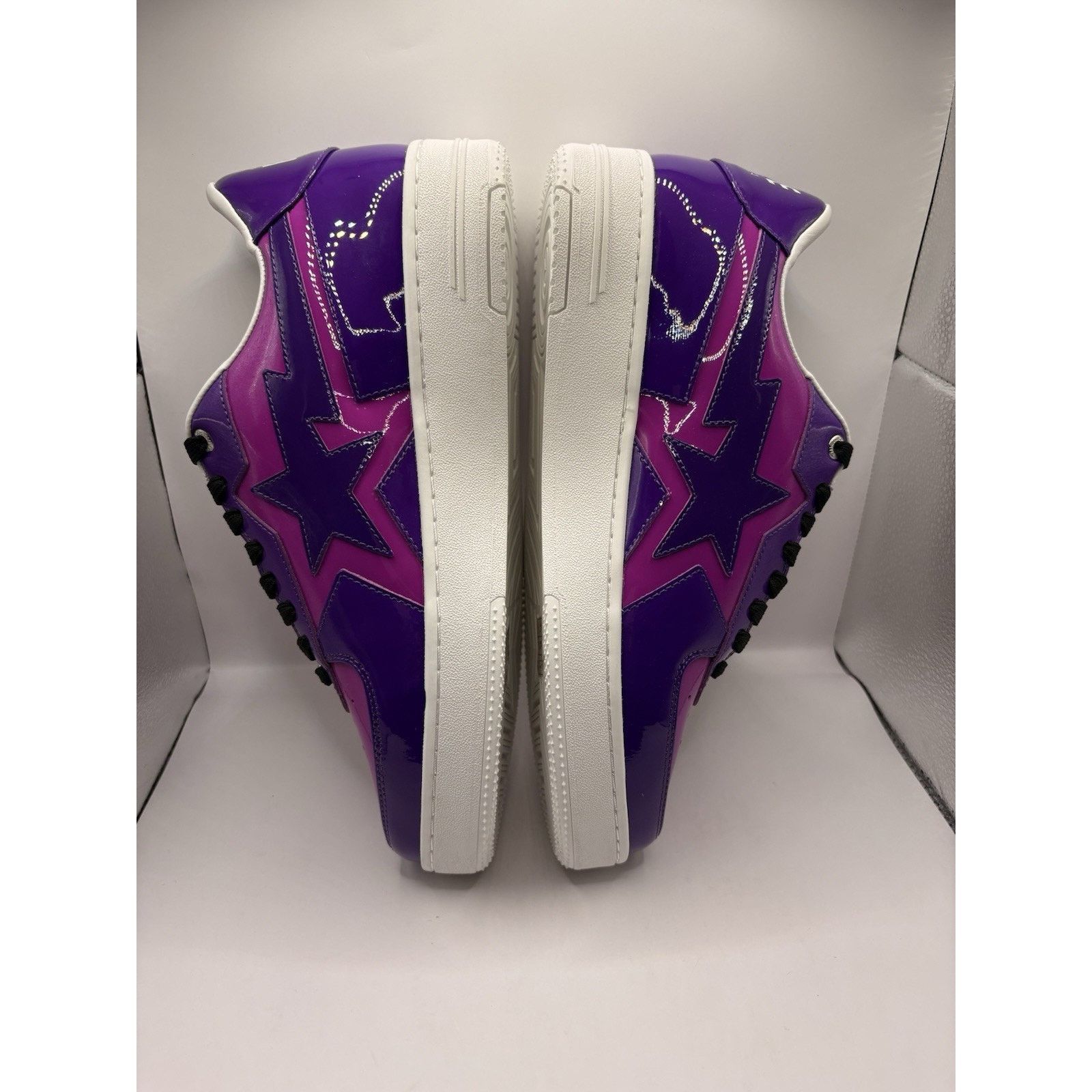 Bape A BATHING APE BAPE PURPLE SNEAKERS 11M WITH BOX Size US 11 / EU 44 - 3 Thumbnail