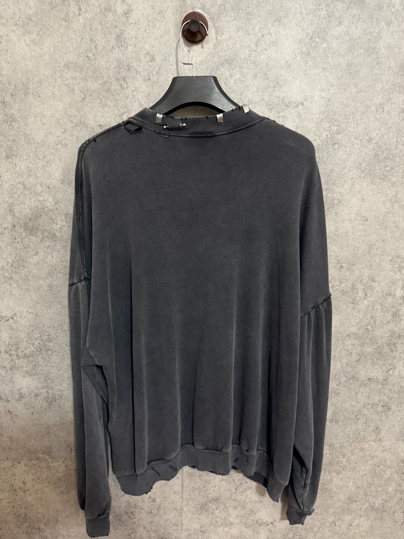 Balenciaga Balenciaga Chain Logo Washed Sweatshirt Size US L / EU 52-54 / 3 - 6 Thumbnail