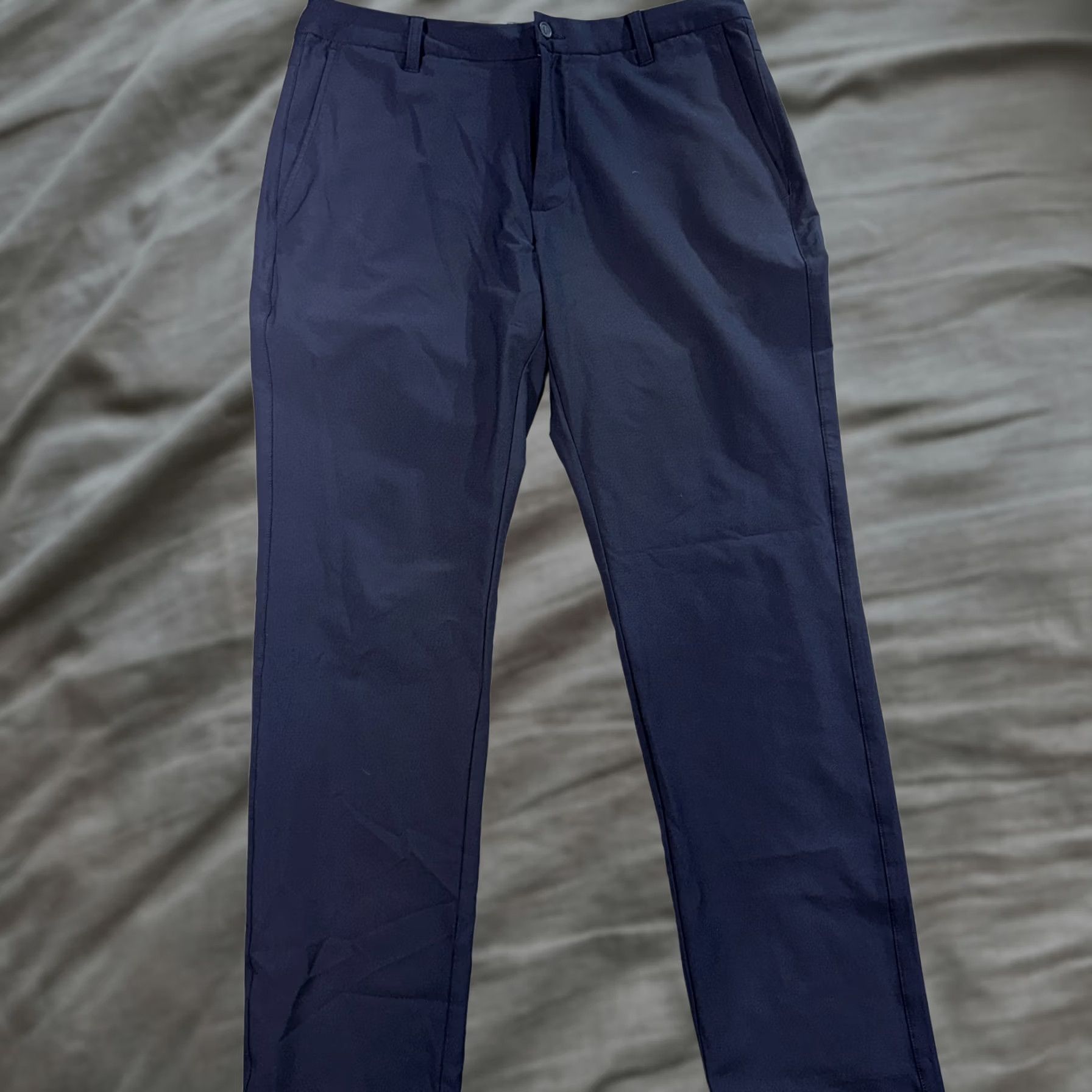Footjoy FootJoy Pants Mens 34x30 Blue Stretch Khakis Chino Golf Regular Fit with Pockets Size US 34 / EU 50 - 1 Thumbnail
