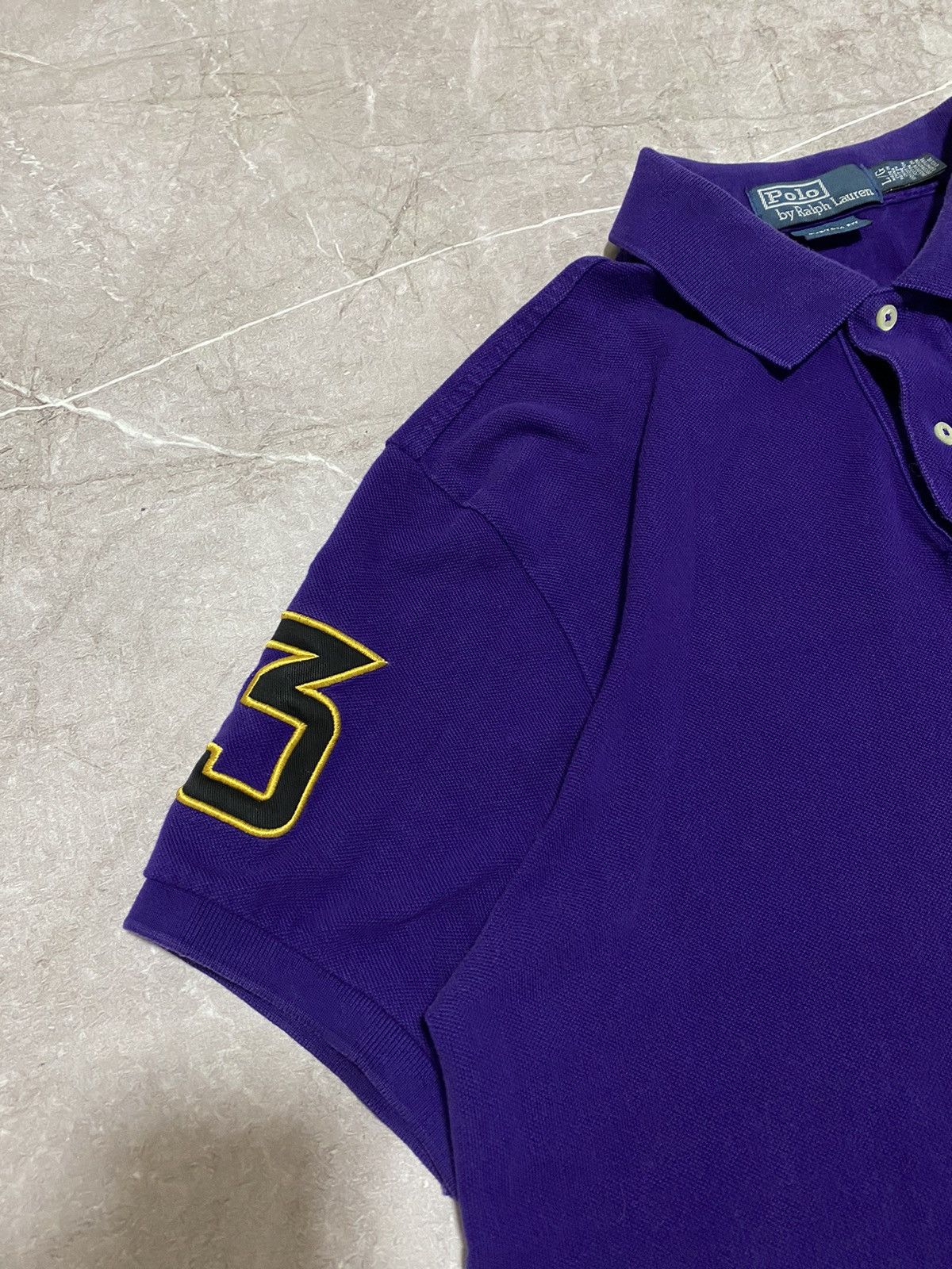 Polo Ralph Lauren × Ralph Lauren × Vintage Vintage 90s Polo Ralph Lauren Big Pony #3 Polo Chief Keef Size US L / EU 52-54 / 3 - 4 Thumbnail