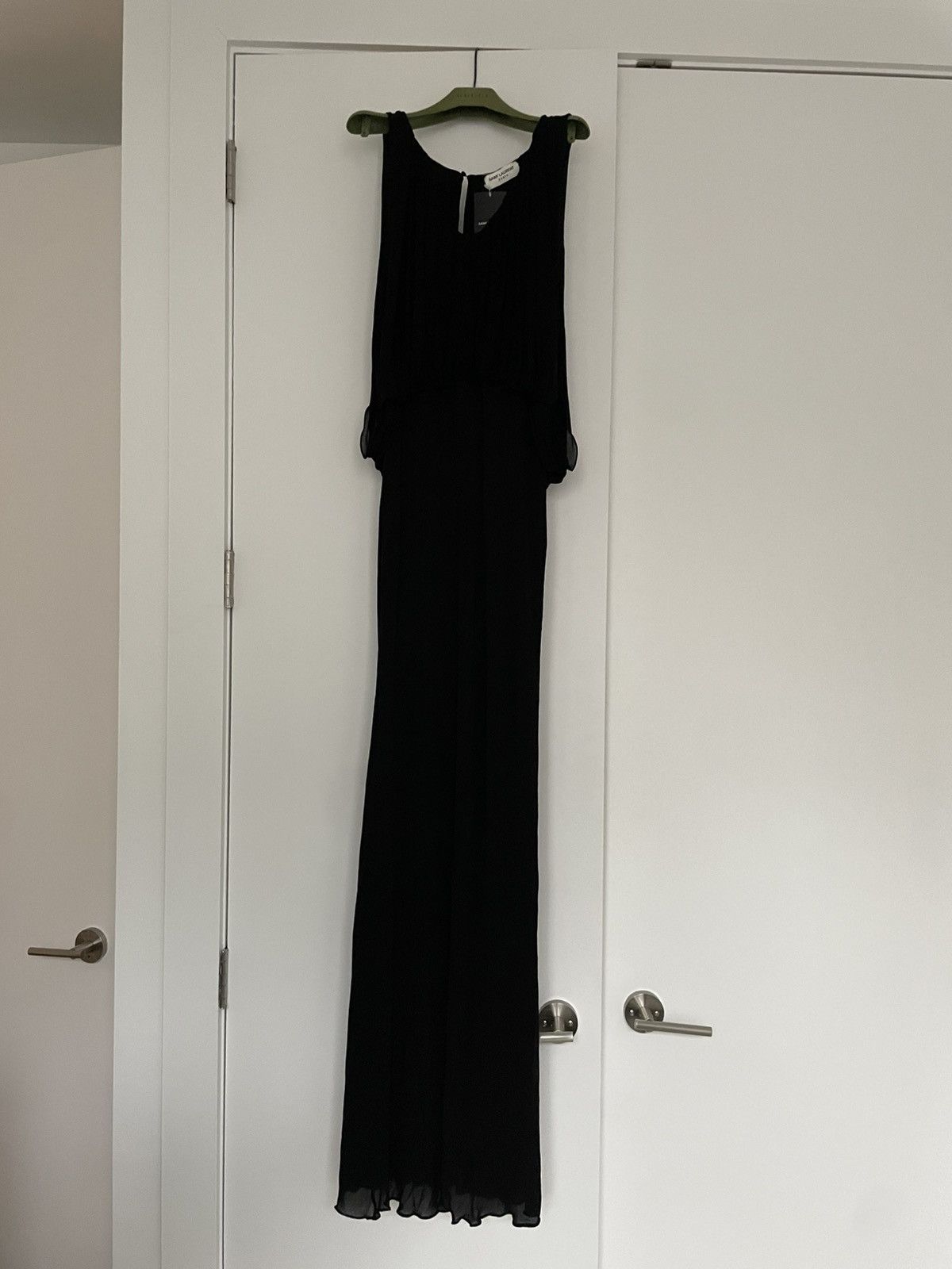 Saint Laurent Paris Saint Laurent Long Dress with draped top/open back Size M / US 6-8 / IT 42-44 - 5 Thumbnail