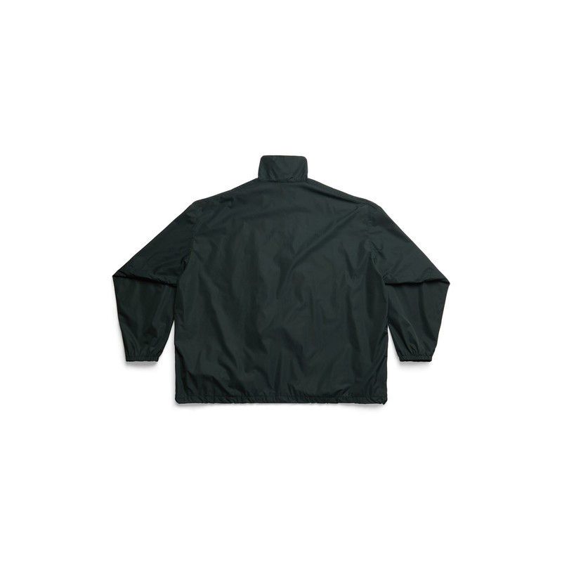 Balenciaga o1la1rc1a0825 Dup / Logo Zip-Up Jacket in Green/Beige Size US L / EU 52-54 / 3 - 2 Thumbnail