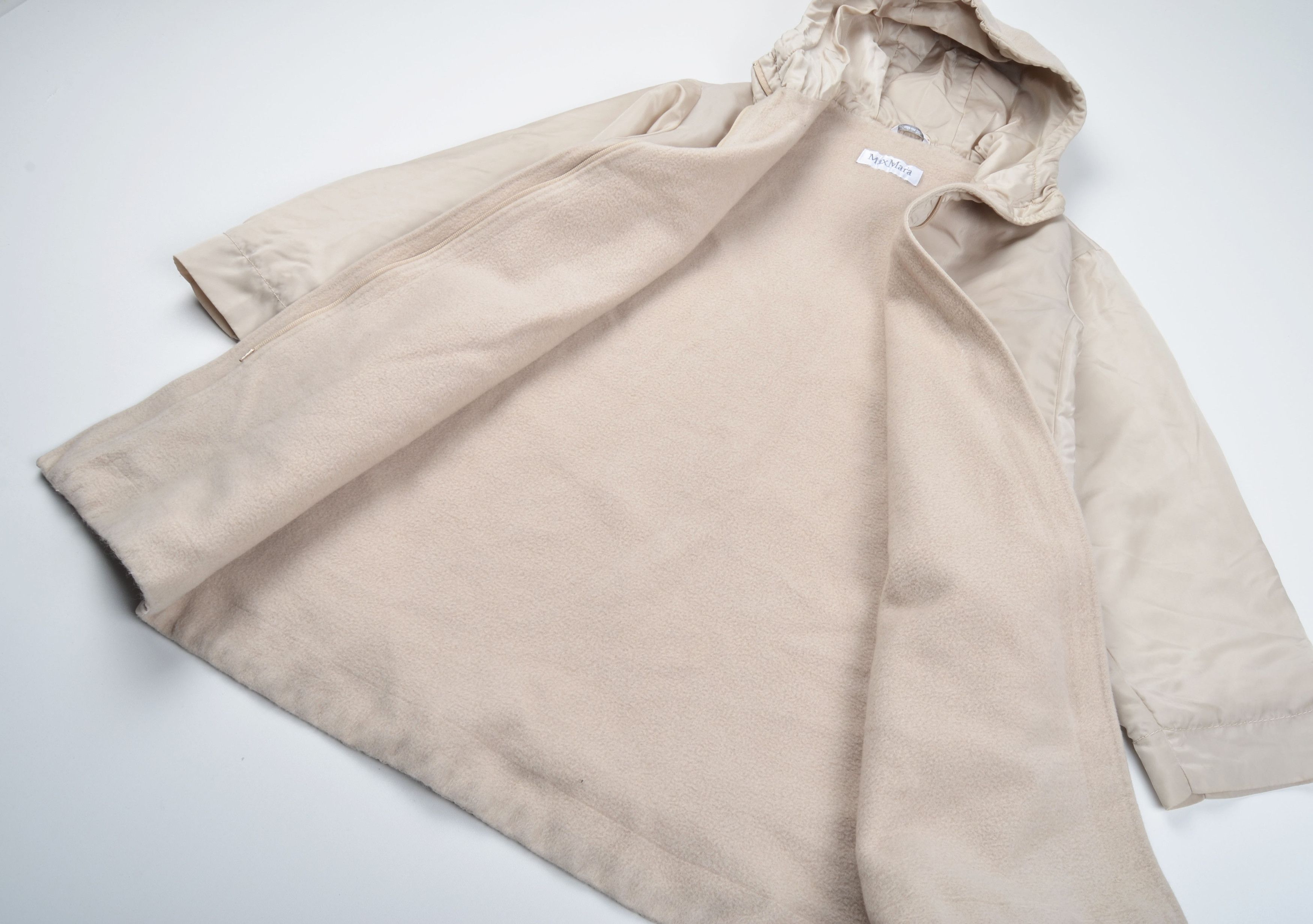 Max Mara Vintage Max Mara 90's Wool Lining Oversized Coat Size S / US 4 / IT 40 - 9 Thumbnail