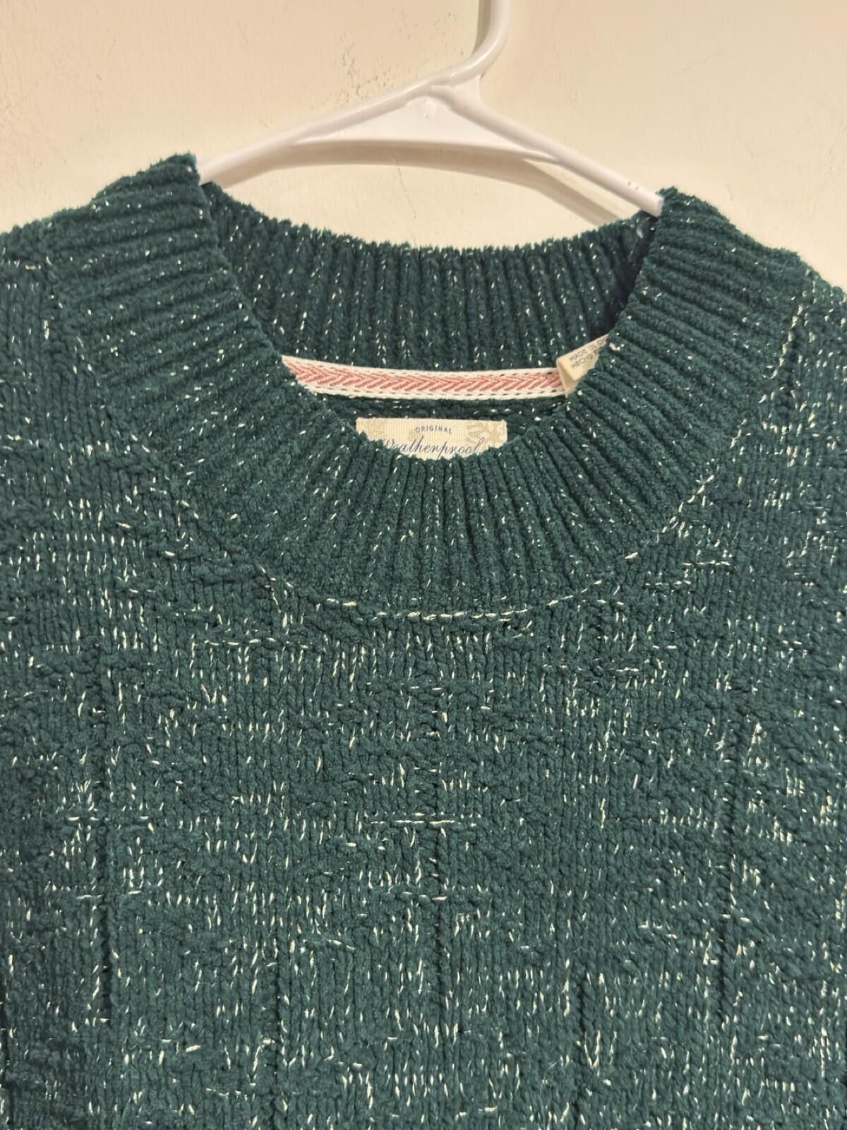 Weatherproof Weatherproof Vige Women Green Shimmer Knit Mock Neck Sweater Size XXL / US 16-18 / IT 52-54 - 8 Thumbnail