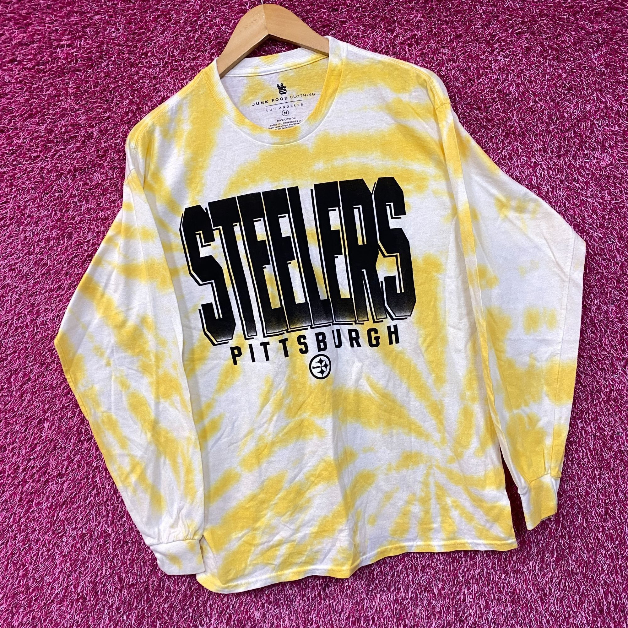 NFL NFL Franchise AFC North Pittsburgh Steelers Tie-Dye Long Sle Size US M / EU 48-50 / 2 - 3 Thumbnail
