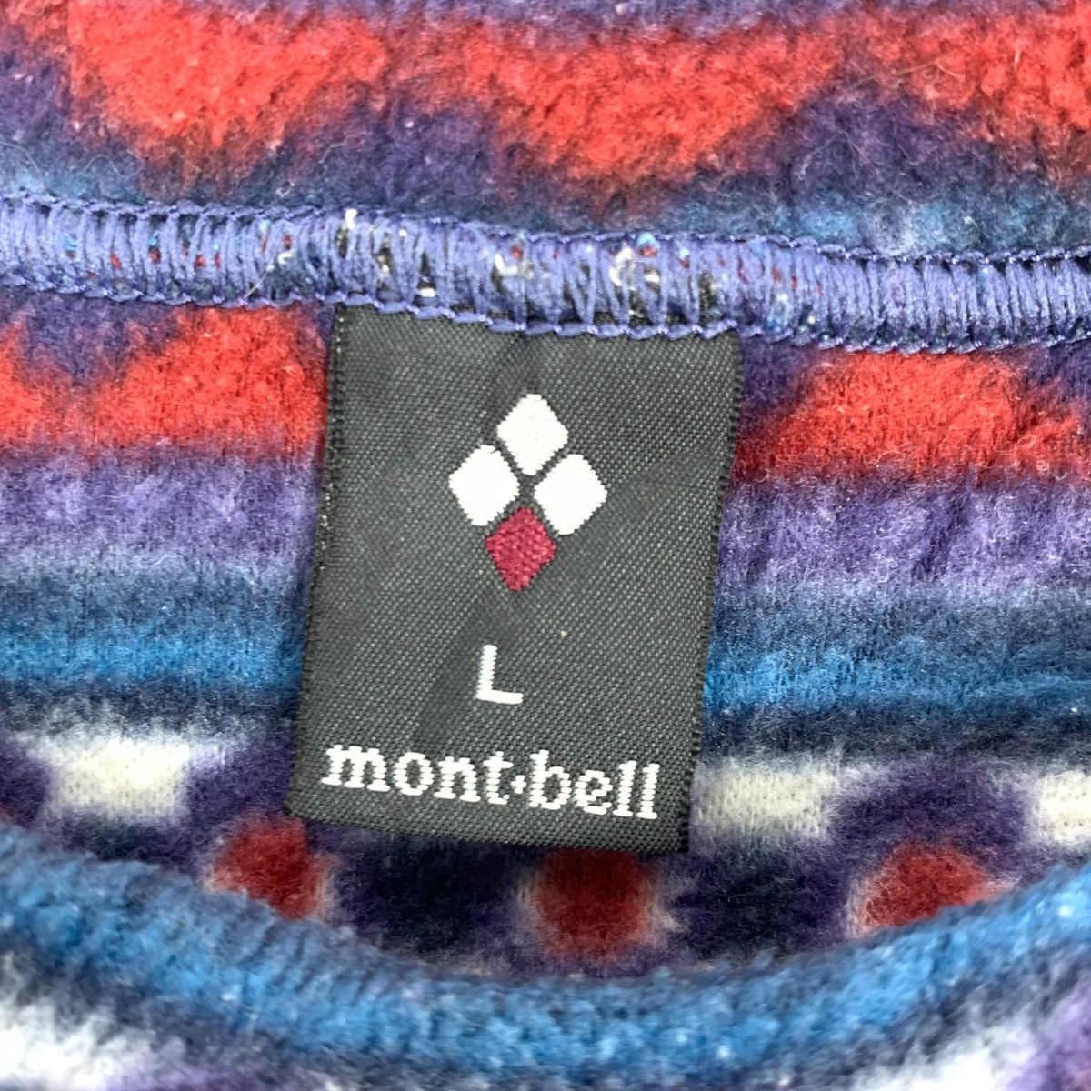 Montbell MONTBELL Outdoor Sportswear Small Logo Fleece Long Sleeve Size US L / EU 52-54 / 3 - 5 Thumbnail