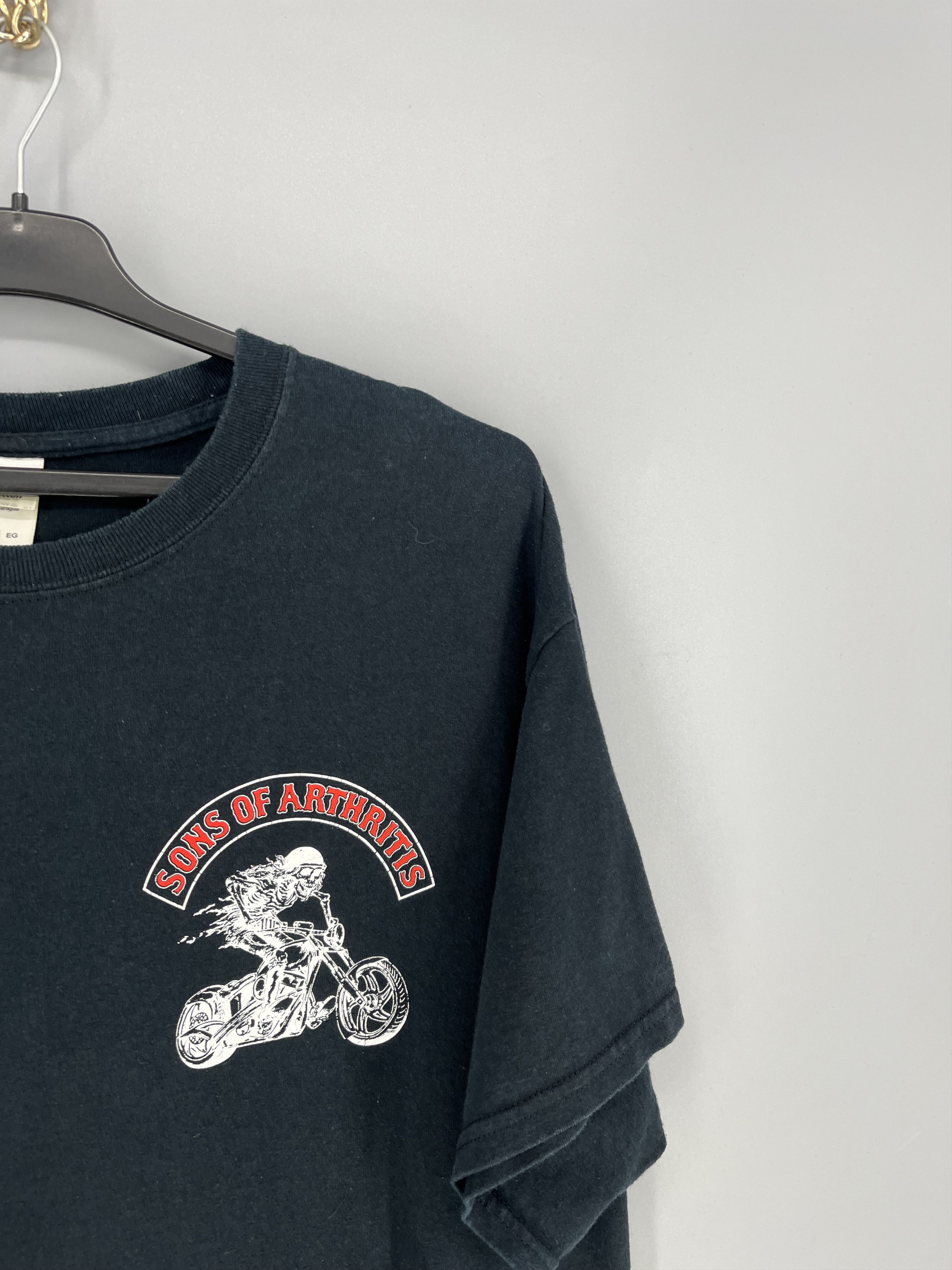 Vintage Vintage 2014 t-shirt Skulls Son Of Arthritis Tee Size US M / EU 48-50 / 2 - 7 Thumbnail