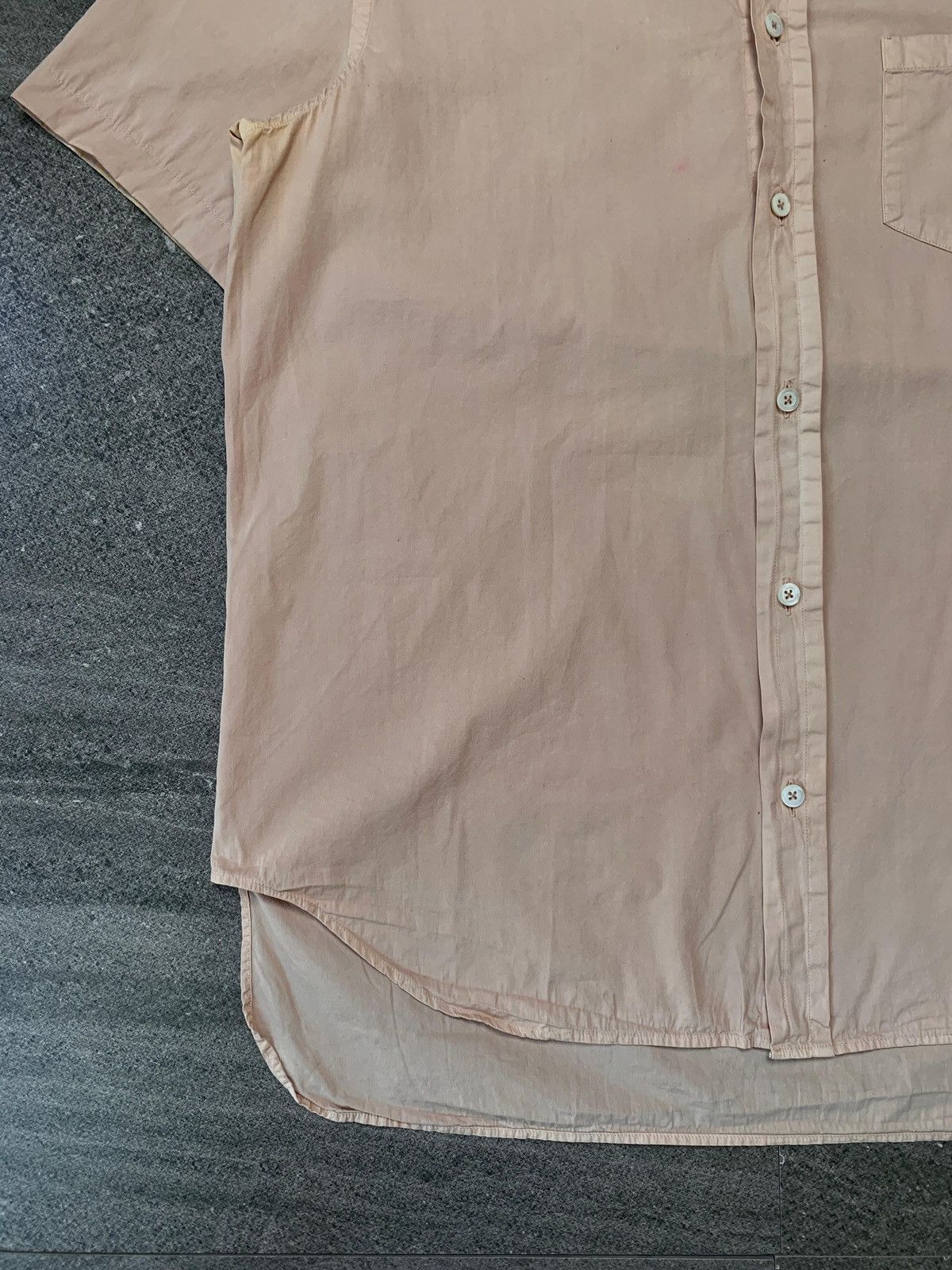 Maison Margiela FREE TAX! Cotton Silk Blend Shirt - Medium Size US M / EU 48-50 / 2 - 4 Thumbnail