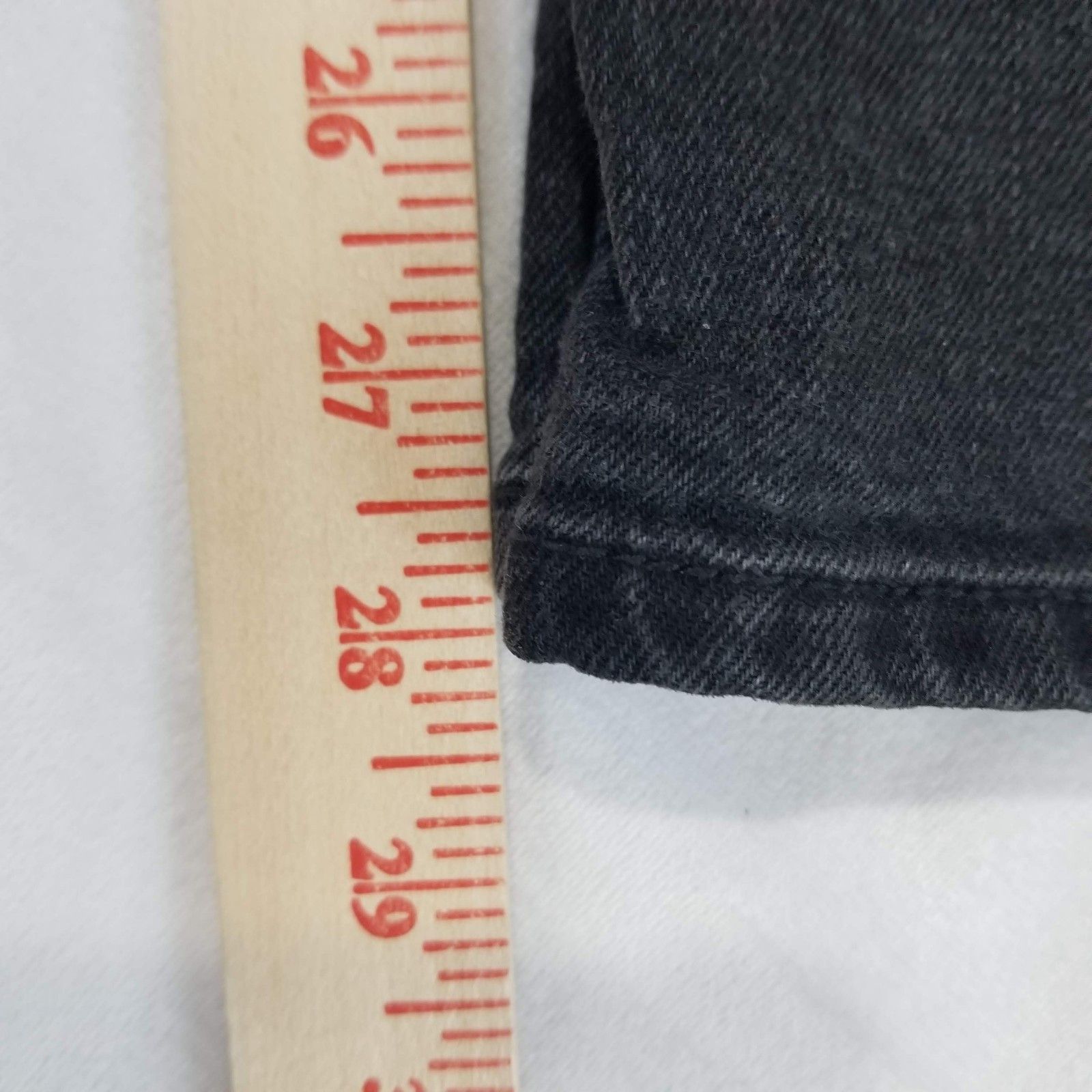 Loft LOFT Jeans Size 32 14 Black Velvet Stripe Wide Leg Petite Size 36" / US 14 / IT 50 - 11 Thumbnail