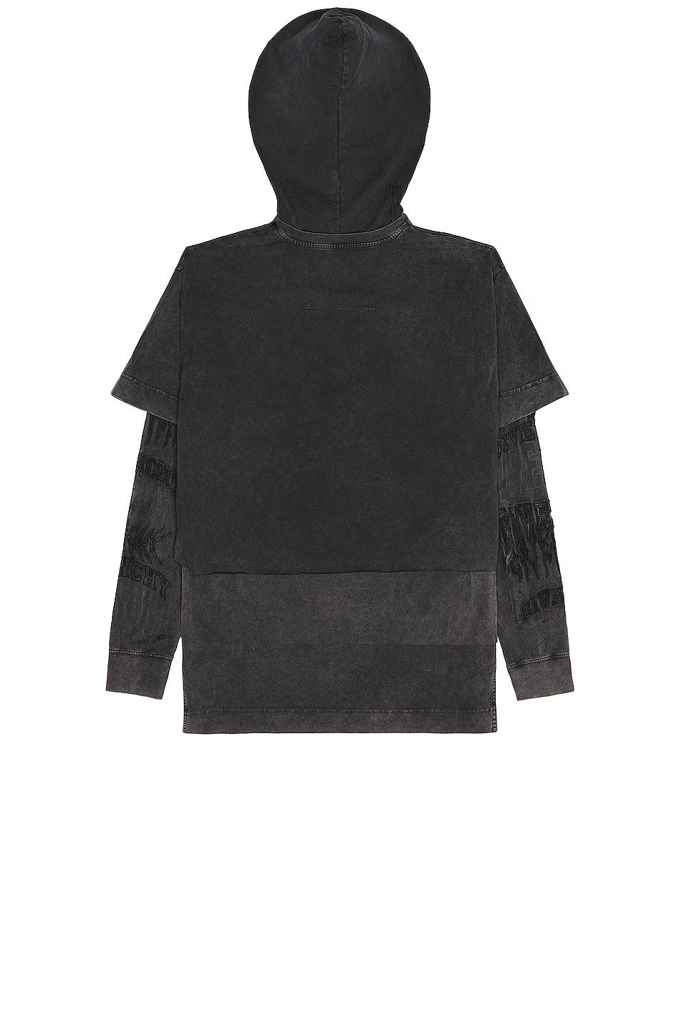 Givenchy o1gr1nt0125 Balaclava All-In-One T-Shirt in Grey Size US L / EU 52-54 / 3 - 2 Thumbnail