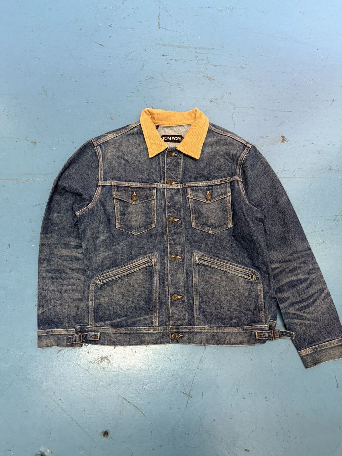 Tom Ford TOM FORD DENIM JACKET Size US L / EU 52-54 / 3 - 1 Thumbnail