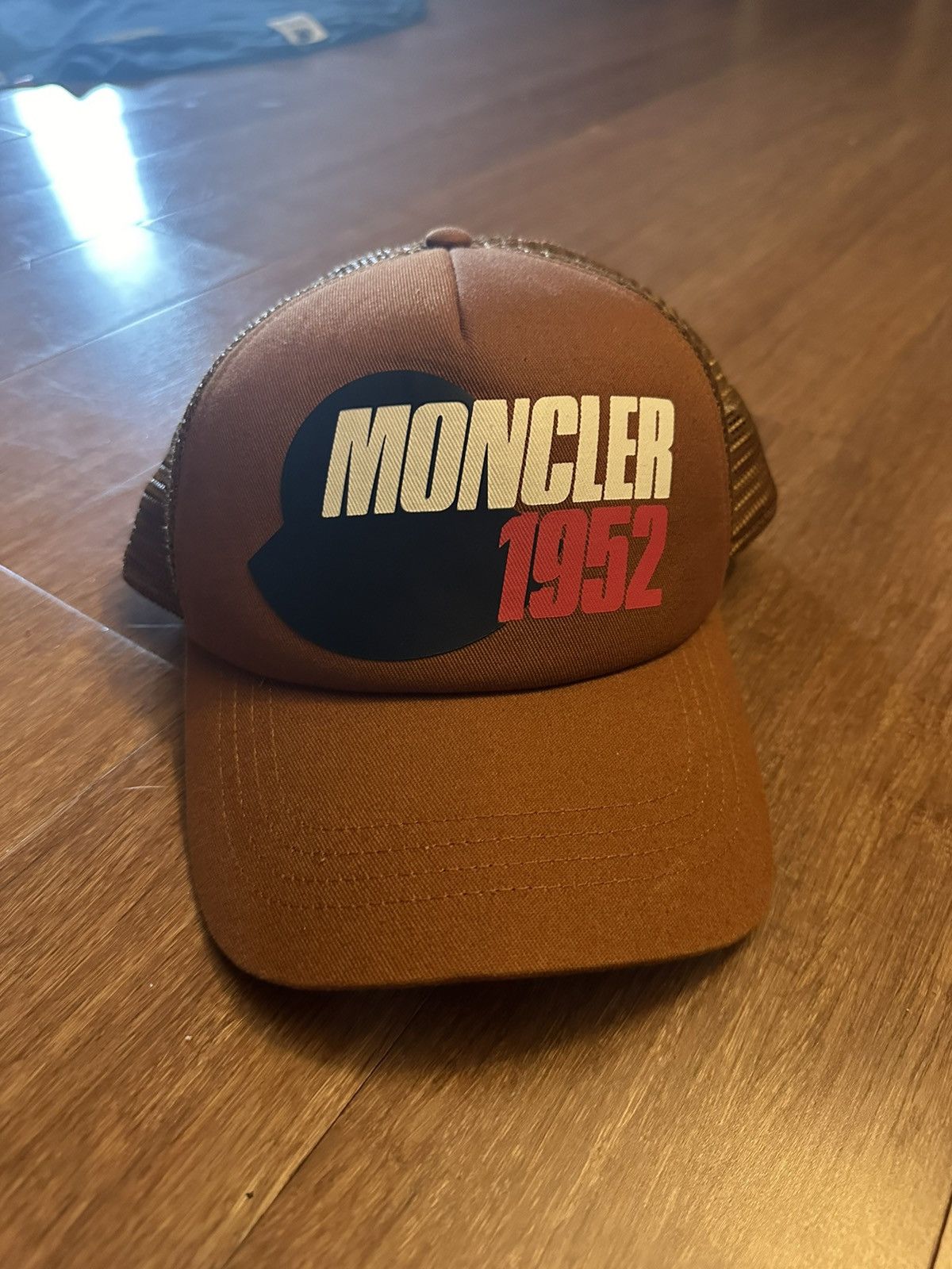 image of Moncler 1952 Trucker in Brown, Men's