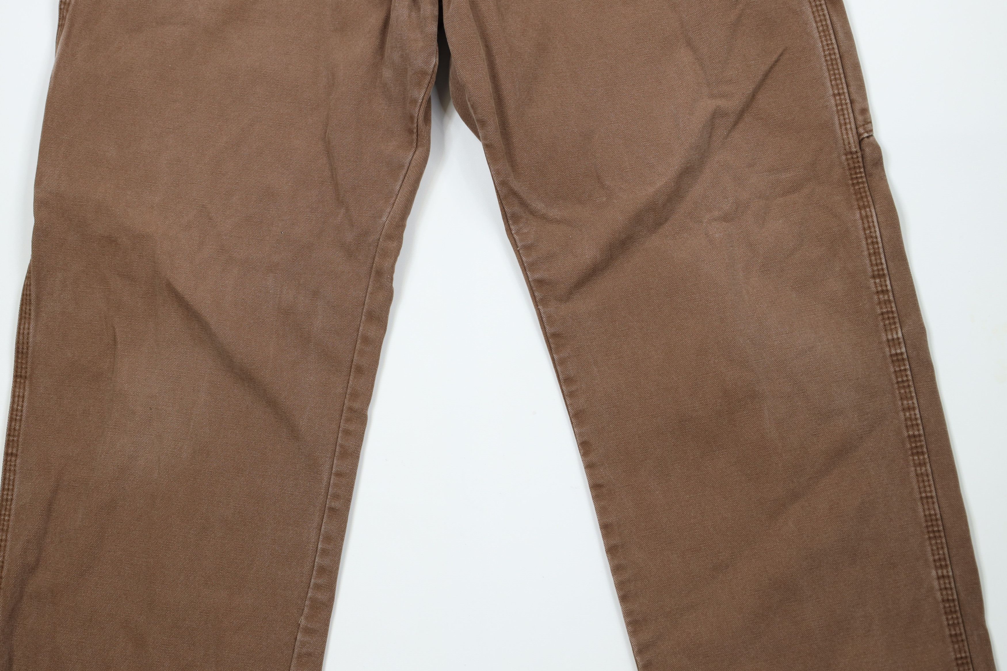 Dickies × Vintage Vintage Dickies Spell Out Canvas Wide Leg Dungaree Pants Size US 38 / EU 54 - 3 Thumbnail