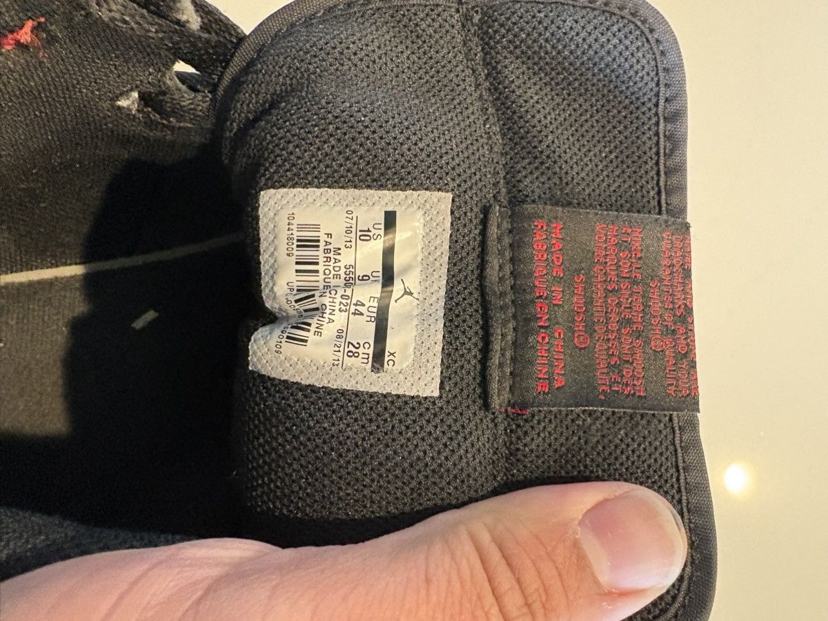 Nike Air Jordan 1 Retro OG Bred Size US 10 / EU 43 - 6 Thumbnail