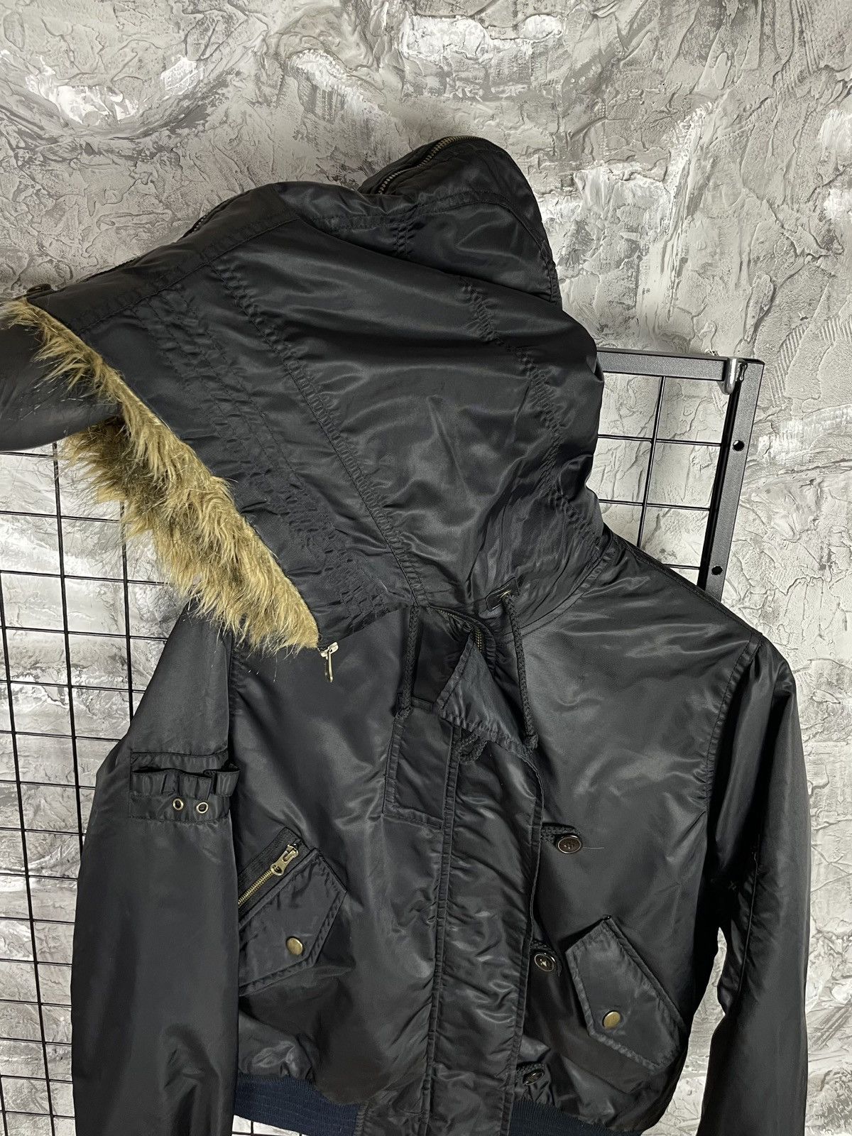 Junya Watanabe Y2K Fur Bomber If Six Was Nine Archive LGB GOA Japanese Vibe Size US S / EU 44-46 / 1 - 7 Thumbnail