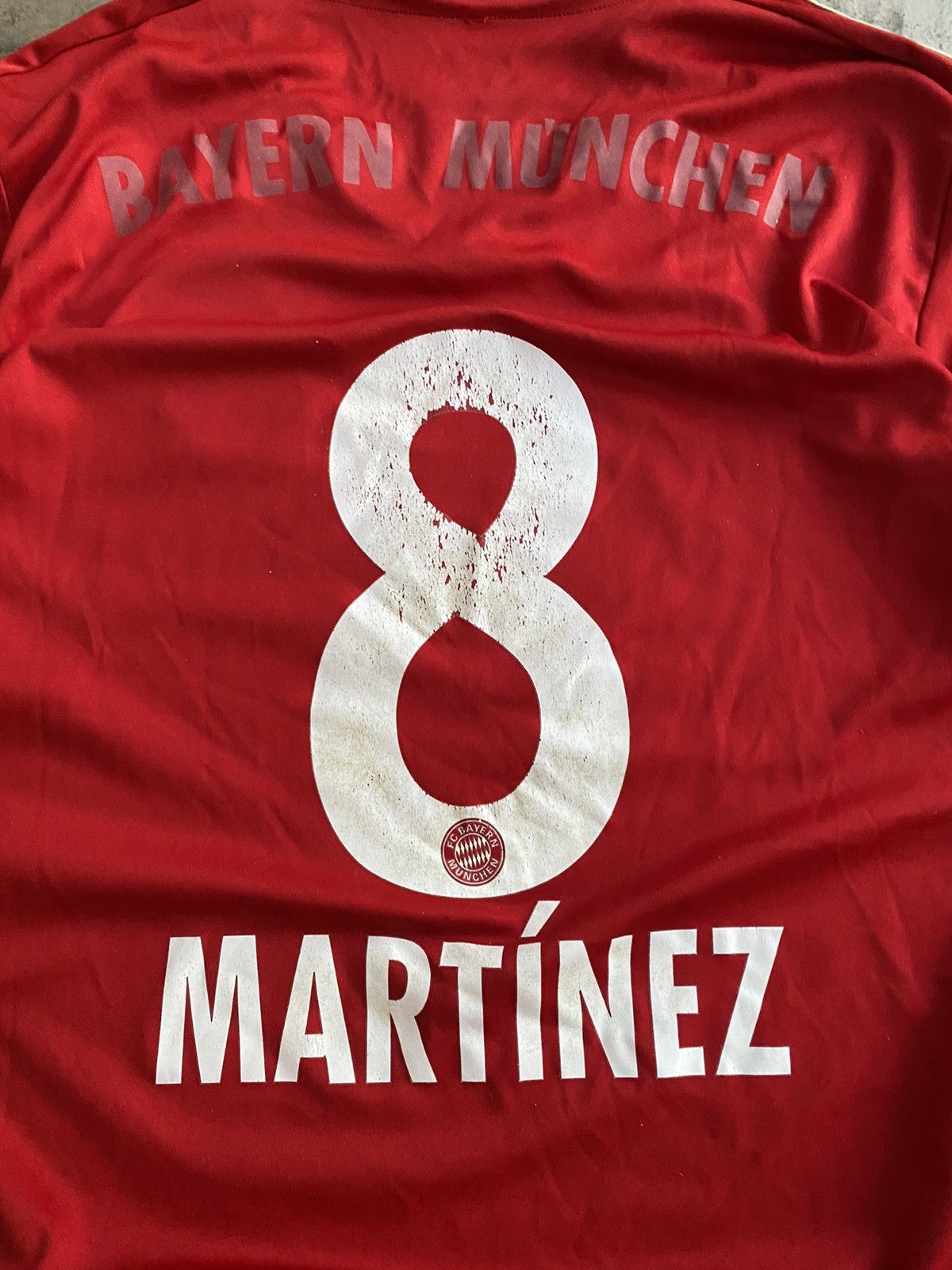Adidas × Vintage adidas bayern munich munchen 2012/13 Martinez 8 jersey Size US L / EU 52-54 / 3 - 7 Thumbnail