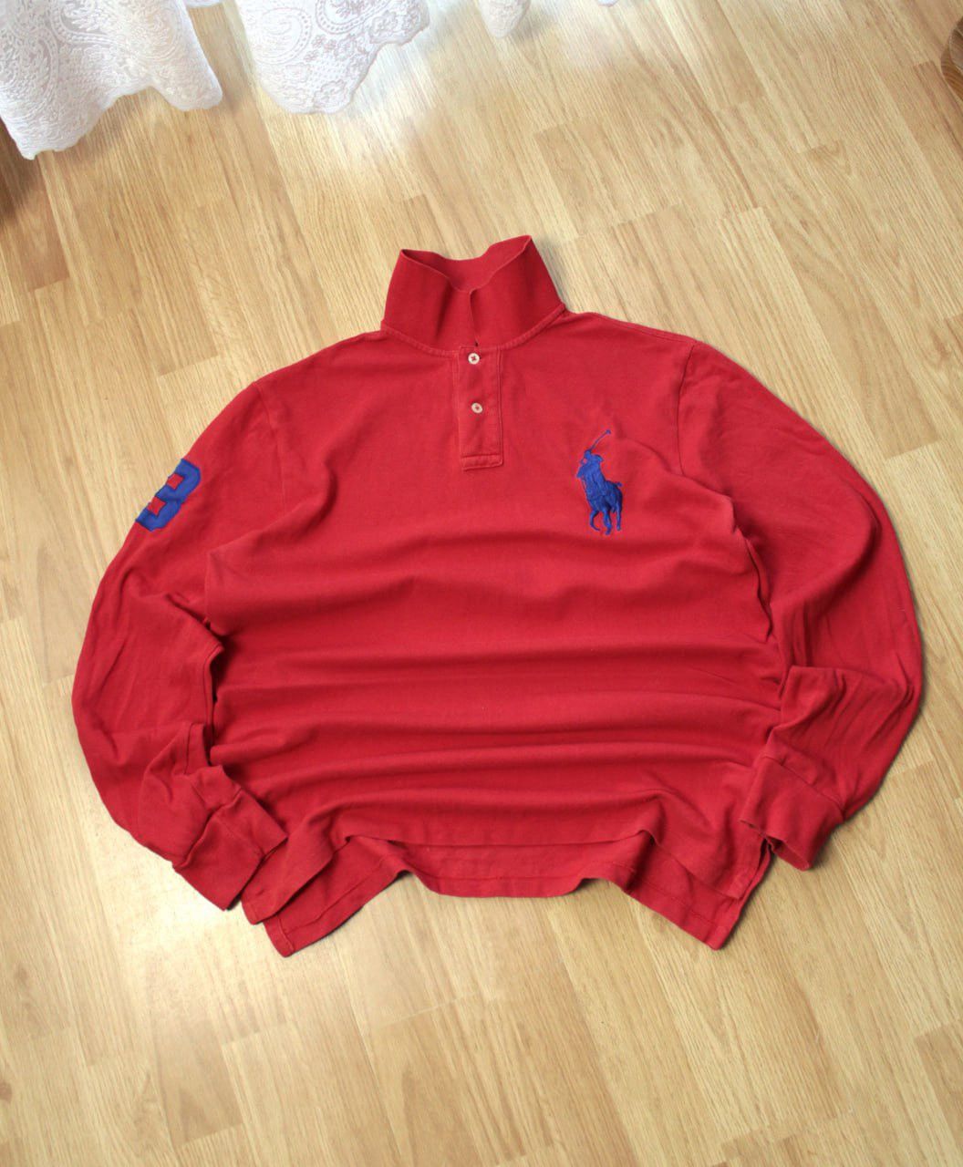 Polo Ralph Lauren 🔥 Polo Ralph Lauren Chief Keef Distressed Polo Shirt Rugby Size US L / EU 52-54 / 3 - 2 Thumbnail