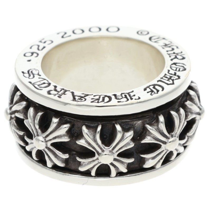 Chrome Hearts Chrome Hearts Spinner Ring CH X Silver Size ONE SIZE - 2 Thumbnail