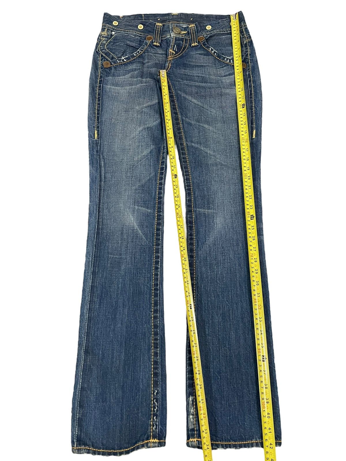 True Religion Vintage True Religion Women’s Denim Slim Straight Cut Jeans Size 31" - 21 Thumbnail