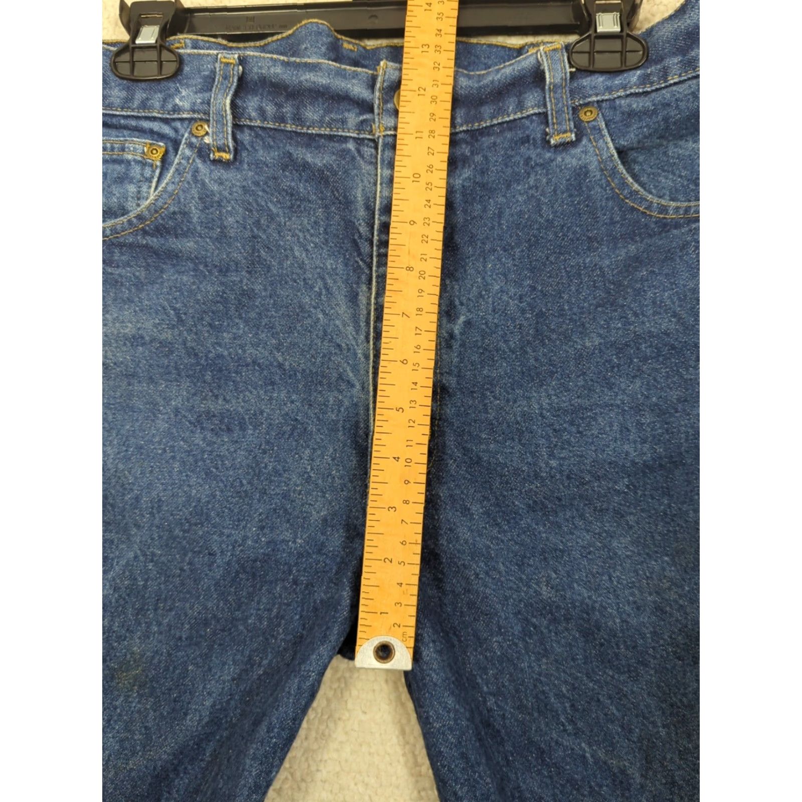 Carhartt Carhartt Jeans Men 38X30 Denim Blue 5-Pocket Work Utility Regular Tan? Size US 38 / EU 54 - 7 Thumbnail