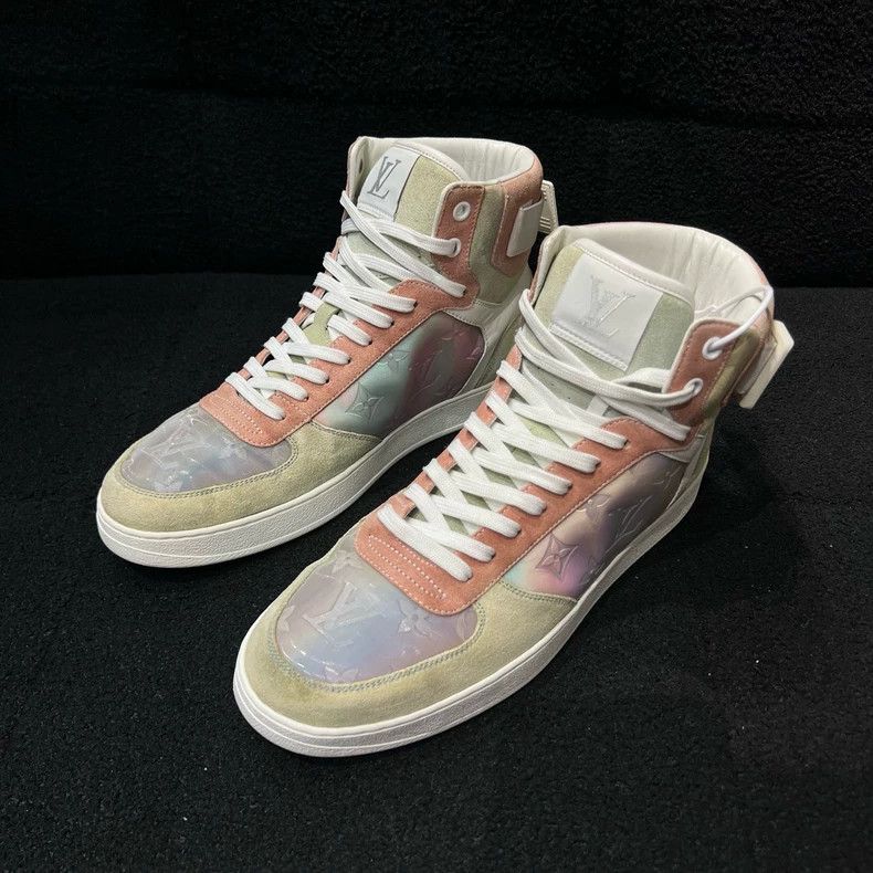 Louis Vuitton Louis Vuitton Rivoli Colorful High-Top Sneakers Size US 7.5 / EU 40-41 - 1 Thumbnail