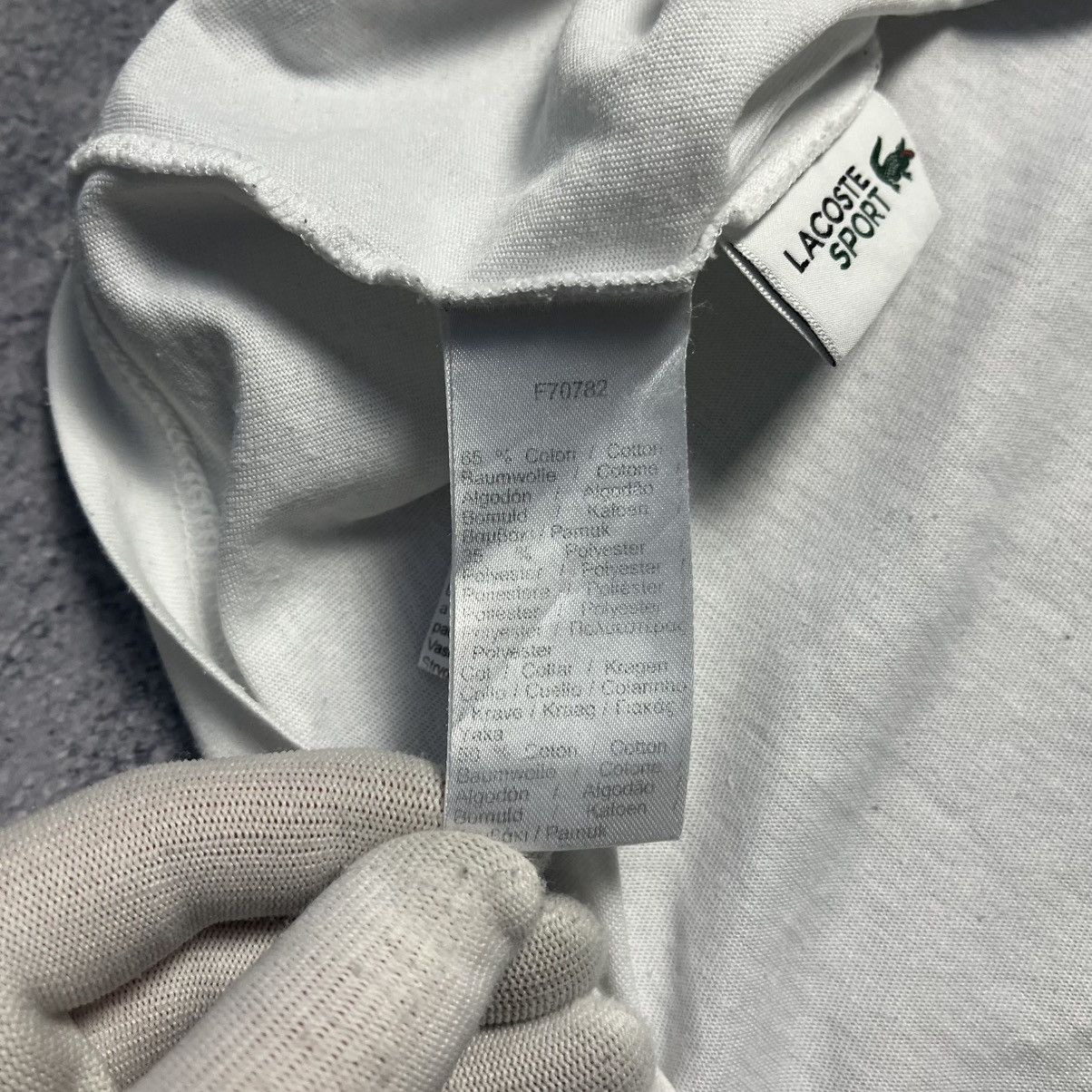 Lacoste Lacoste Sport White Longsleeve Luxury Streetwear Y2K Size US L / EU 52-54 / 3 - 10 Thumbnail