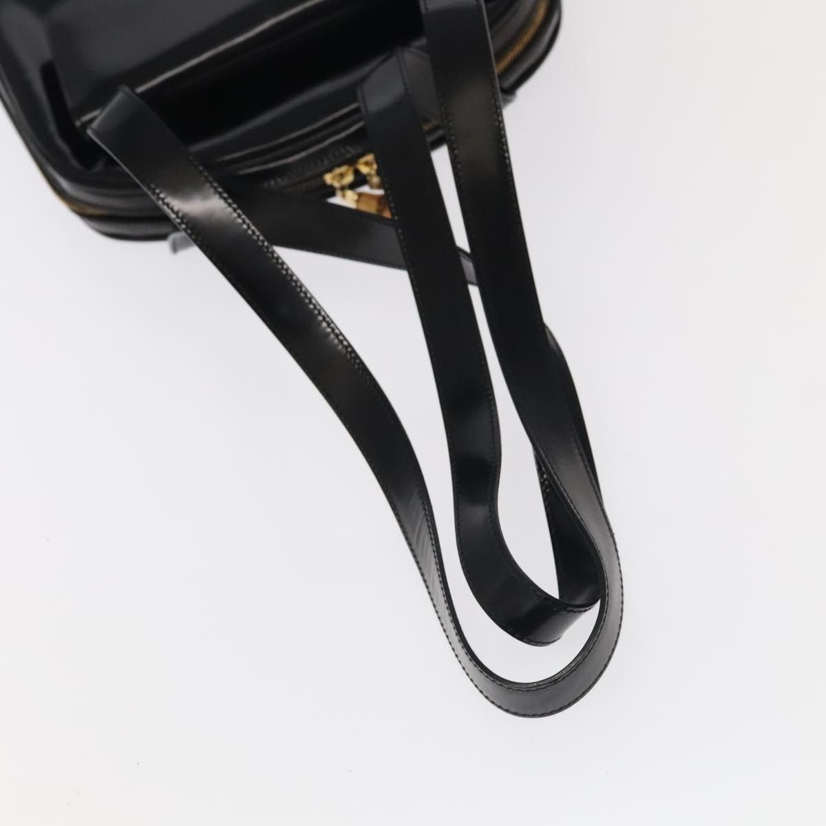 Gucci GUCCI Bamboo Shoulder Bag Enamel Black Gold 001 1075 1650 0 Size ONE SIZE - 7 Thumbnail