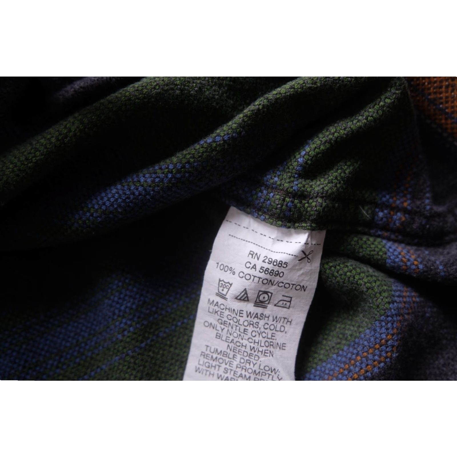 Pendleton VINTAGE Pendleton THOMAS KAY Button Casual Plaid Stripe Green 2017 Cotton Shirt SZ S Size US S / EU 44-46 / 1 - 8 Thumbnail