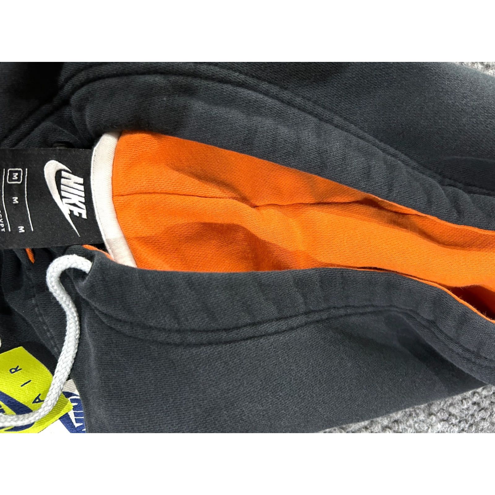 Nike Nike Hoodie Mens Regular Black Graphic Print Swoosh Logo Pullover Hooded Sweatshirt Size US M / EU 48-50 / 2 - 7 Thumbnail